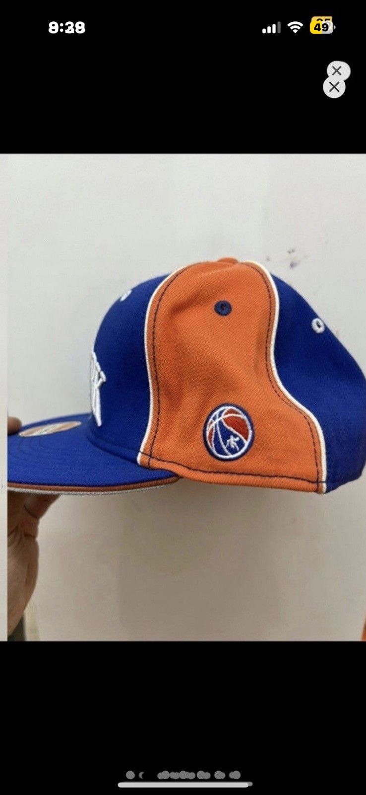 Vintage ***FINAL DROP***RARE 00s AND 1 NY PINWHEEL FITTED 7 3/8 Size ONE SIZE - 2 Thumbnail