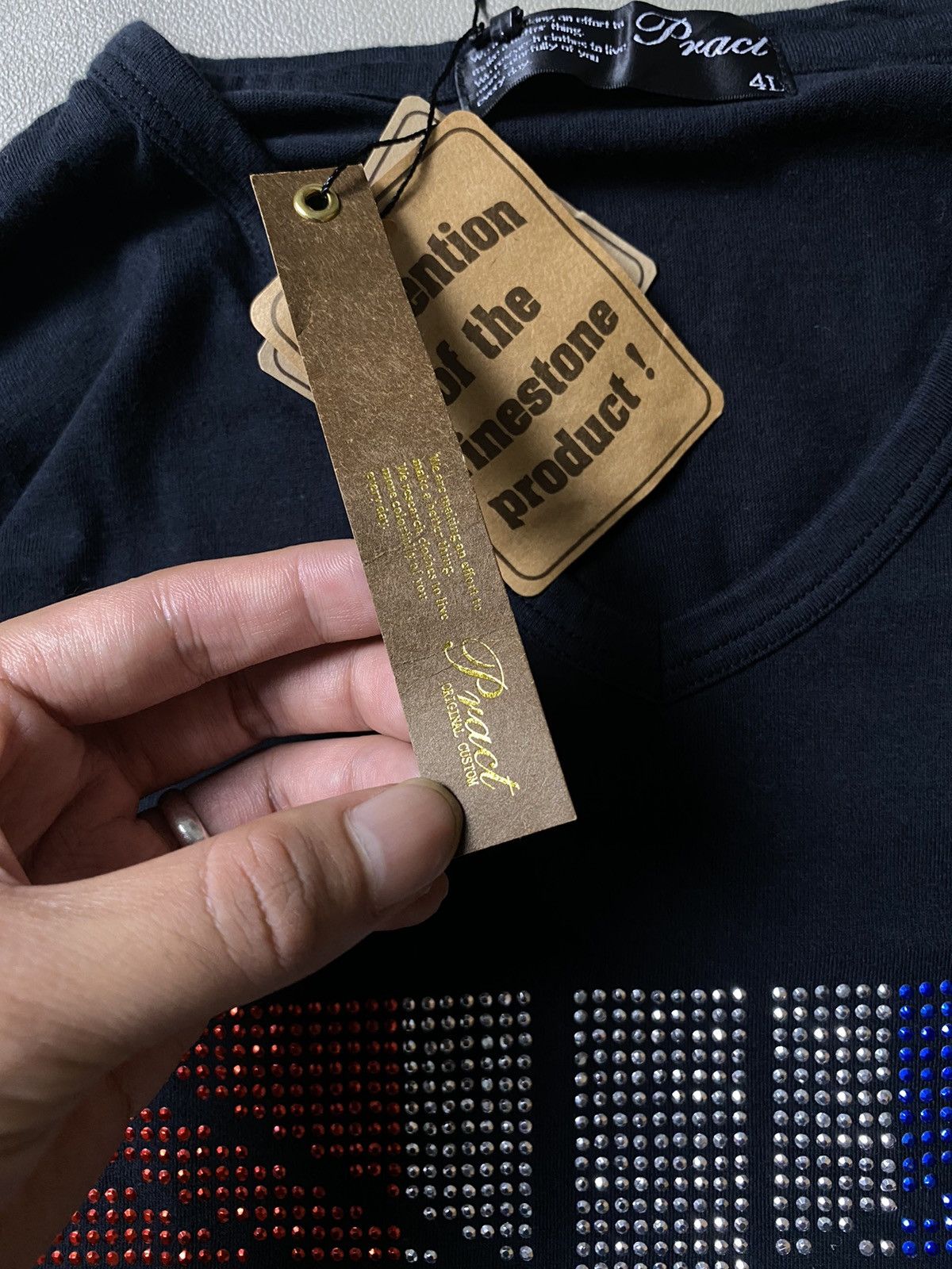 If Six Was Nine × Japanese Brand × Le Grande Bleu (L.G.B.) Pract Union Jack Poem Longsleeve Size US XL / EU 56 / 4 - 8 Thumbnail