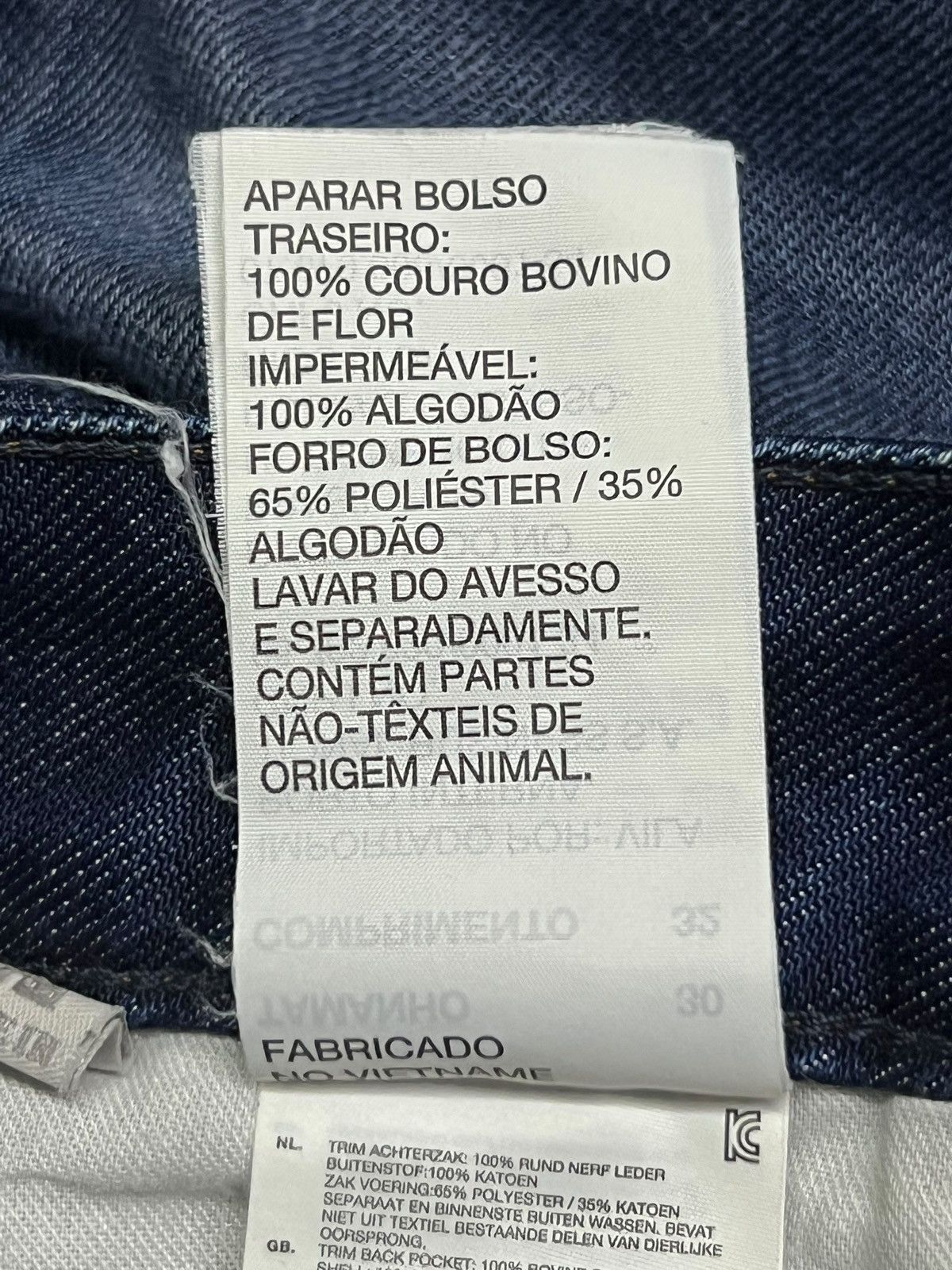 G-Star Vintage G-Star Raw Denim - Faded Wash, Honeycomb Denim Size US 32 / EU 48 - 14 Thumbnail