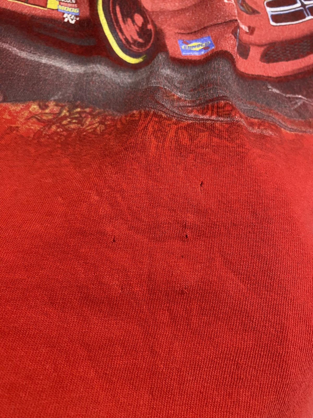 NASCAR × Vintage Y2K kurt busch racing nascar grunge style skate tee Size US XL / EU 56 / 4 - 3 Thumbnail