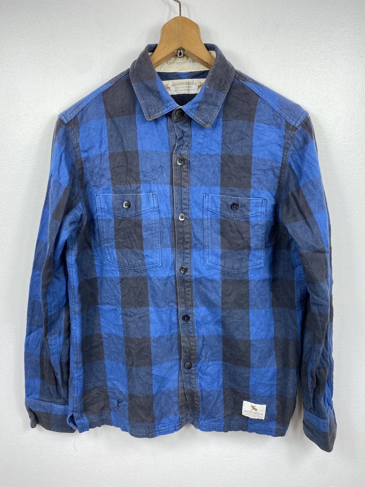 Japanese Brand × Neighborhood Neighborhood flannel long sleeve shirt Size US S / EU 44-46 / 1 - 1 Thumbnail
