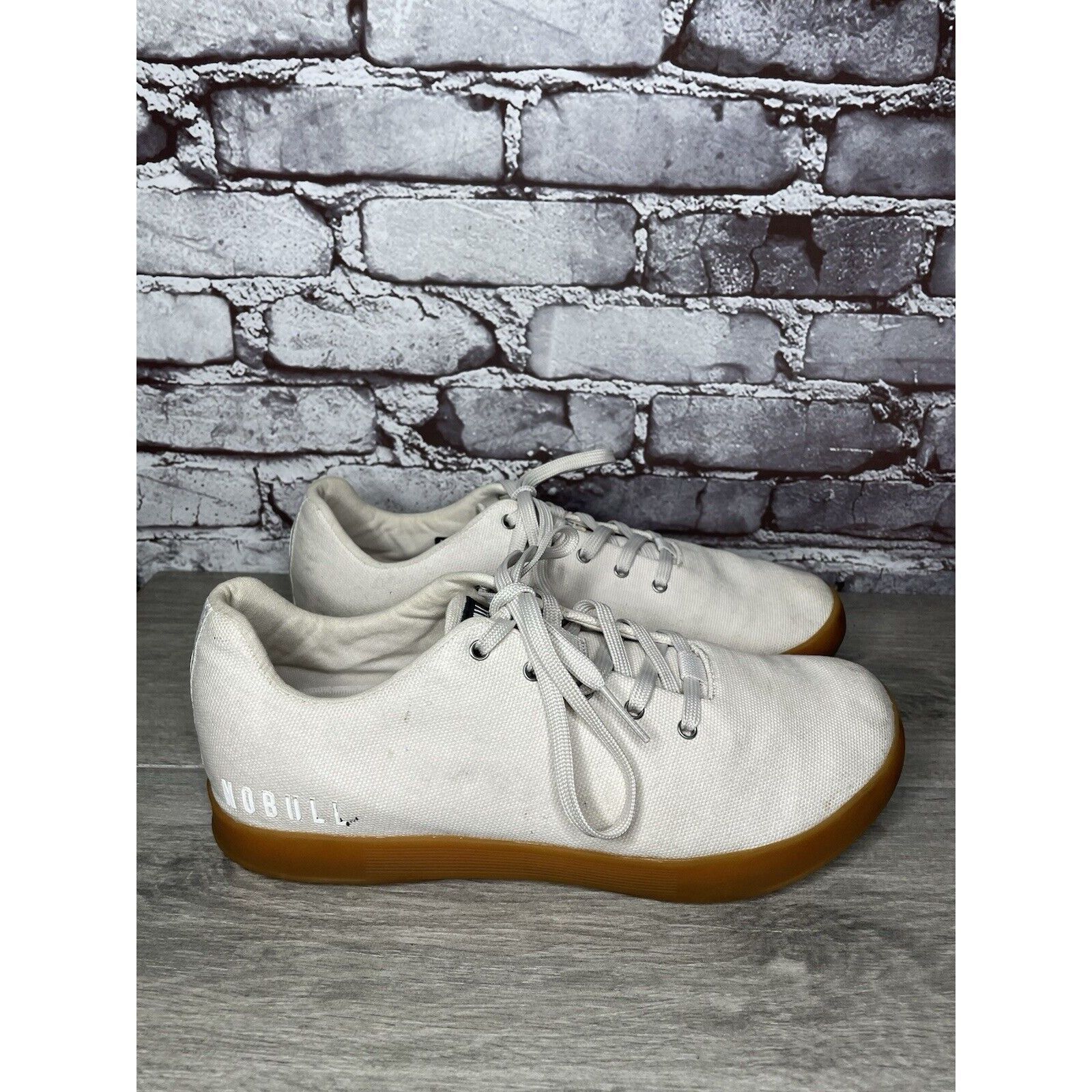 Other NoBull Ivory Canvas Trainer Training Lace Up Shoes Sneakers Size US 11 / EU 44 - 17 Thumbnail