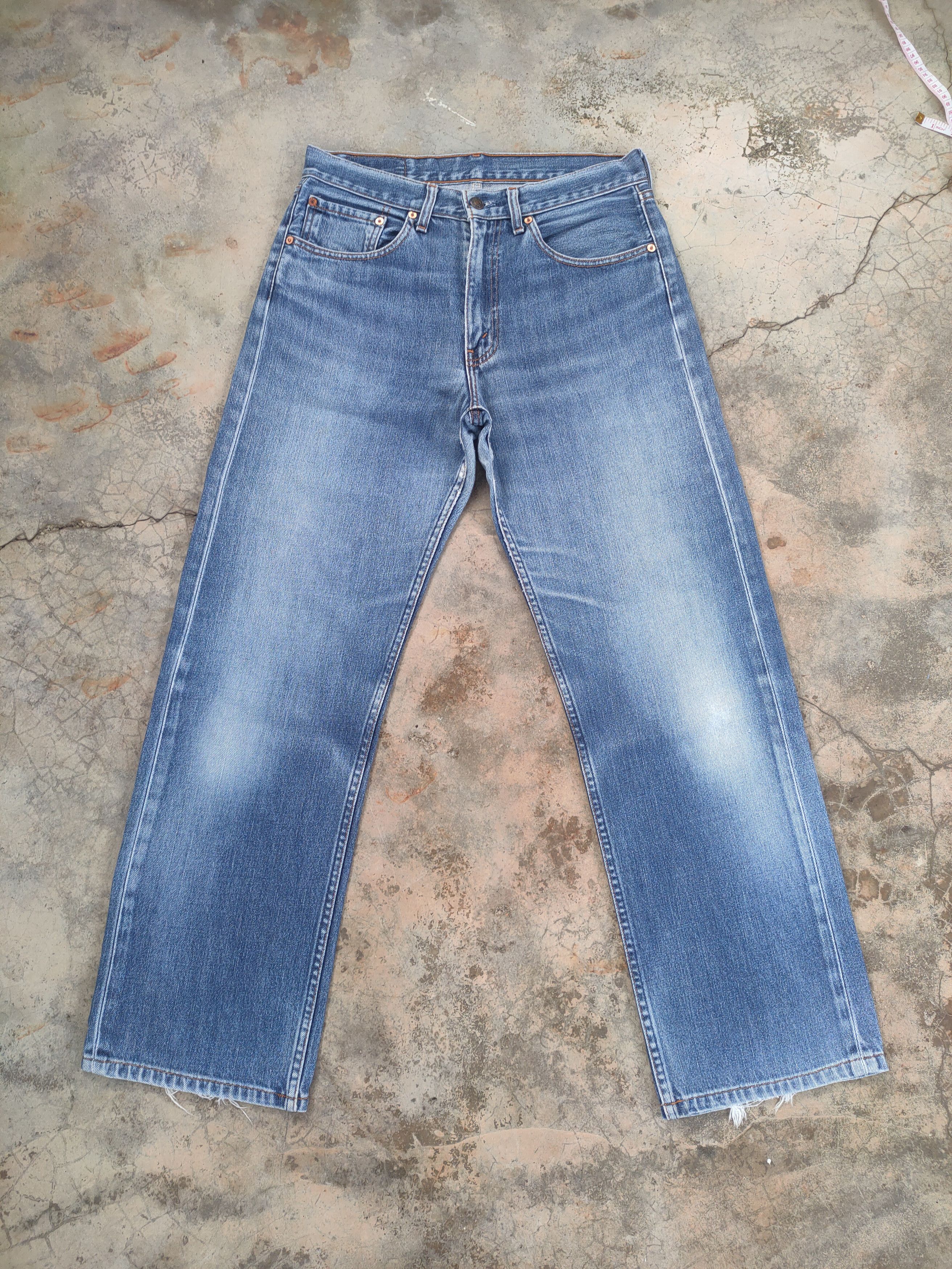 Levi's Vintage Clothing W32 VINTAGE 2001 LEVI'S 512 FADED JEANS DENIM PANTS Size US 32 / EU 48 - 1 Thumbnail
