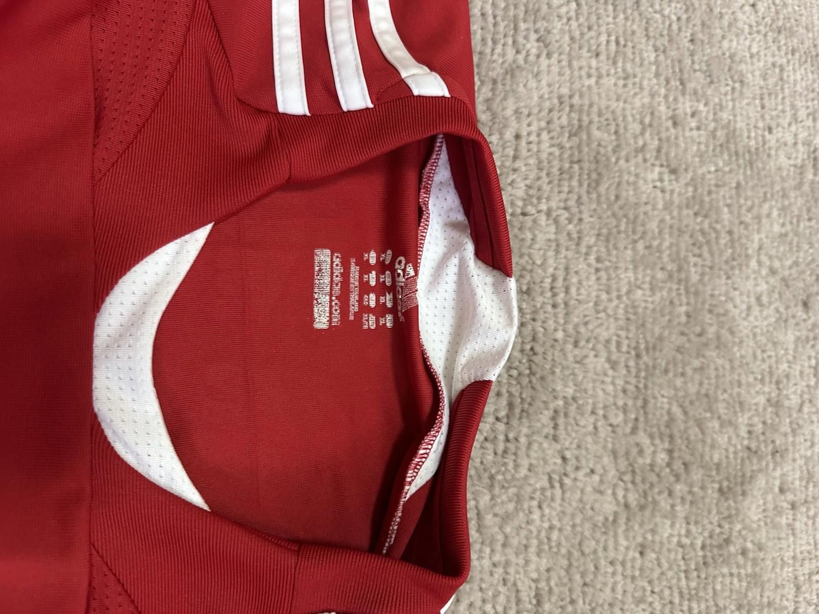 Adidas BAYERN MUNICH 2008 2009 L/SHOME FOOTBALL SHIRT SOCCER JERSEY Size US XL / EU 56 / 4 - 6 Thumbnail