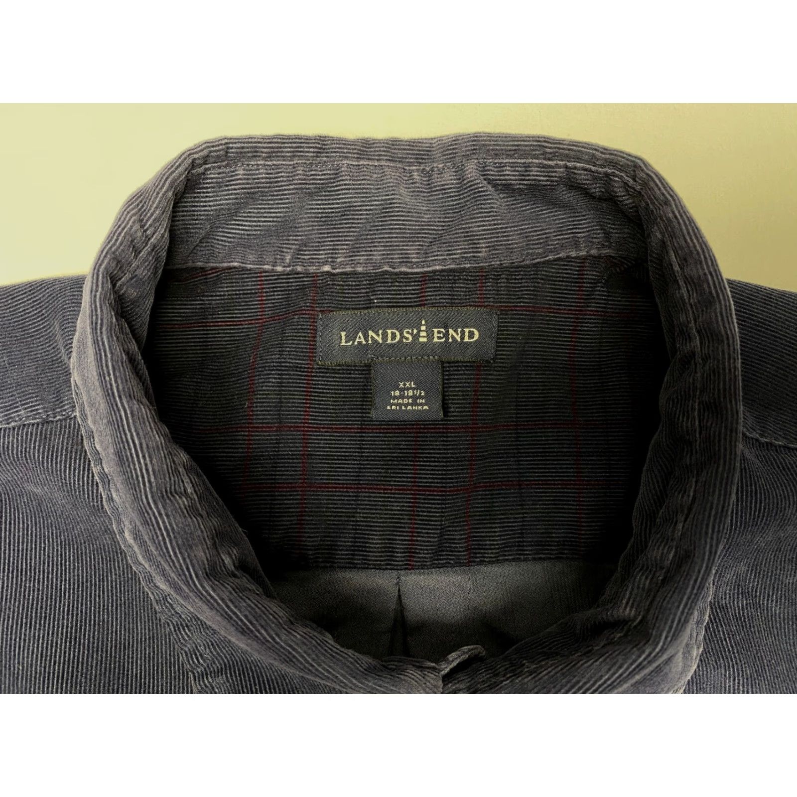 Lands' End Lands' End Corduroy Shirt Men’s 2XL Blue Long Sleeve 100% Cotton 7665 Shirt Men 2XL Blue Corduroy Outdoor 90s Theme Mens Size US XXL / EU 58 / 5 - 6 Thumbnail