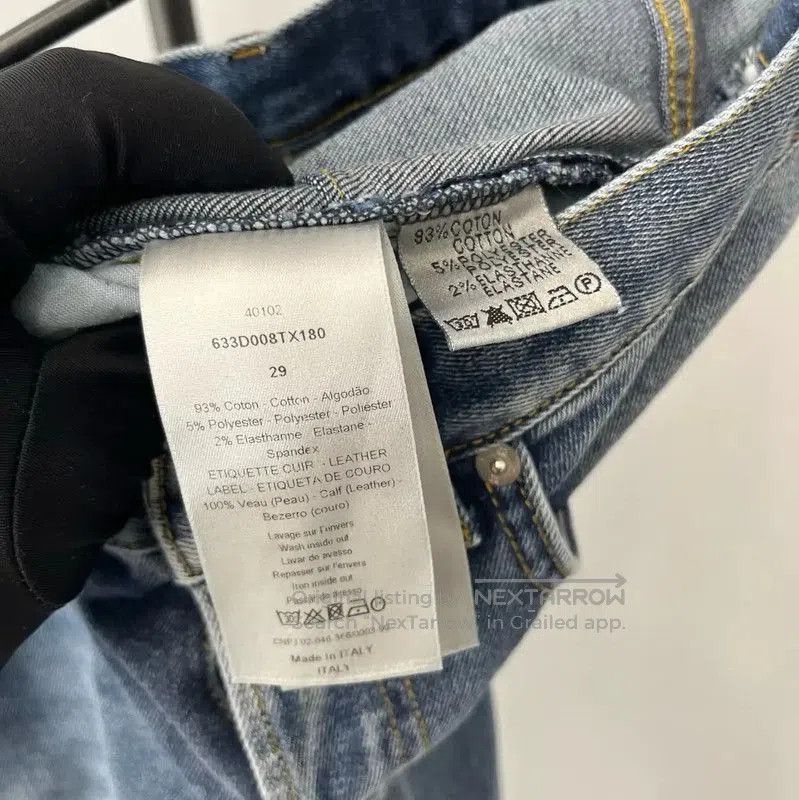 Dior Dior Blue Cotton Men's Casual Pants . Size US 26 / EU 42 - 5 Thumbnail