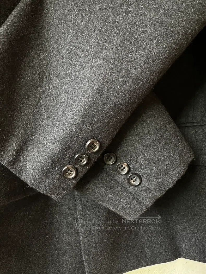 Comme des Garcons Comme Des Garcons Pure Wool Thick Loose Wide Fit Blazer Si Size US S / EU 44-46 / 1 - 6 Thumbnail