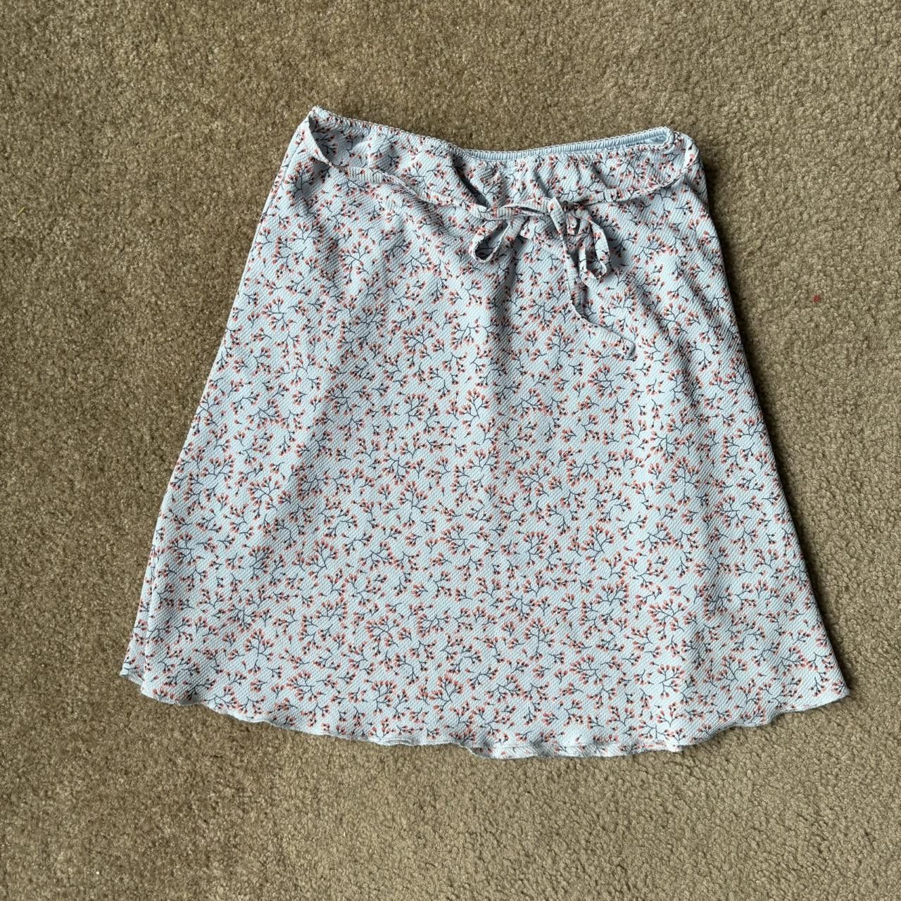 Designer Super Cute Knee Length Flowy Skirt Size 28" / US 6 / IT 42 - 2 Thumbnail