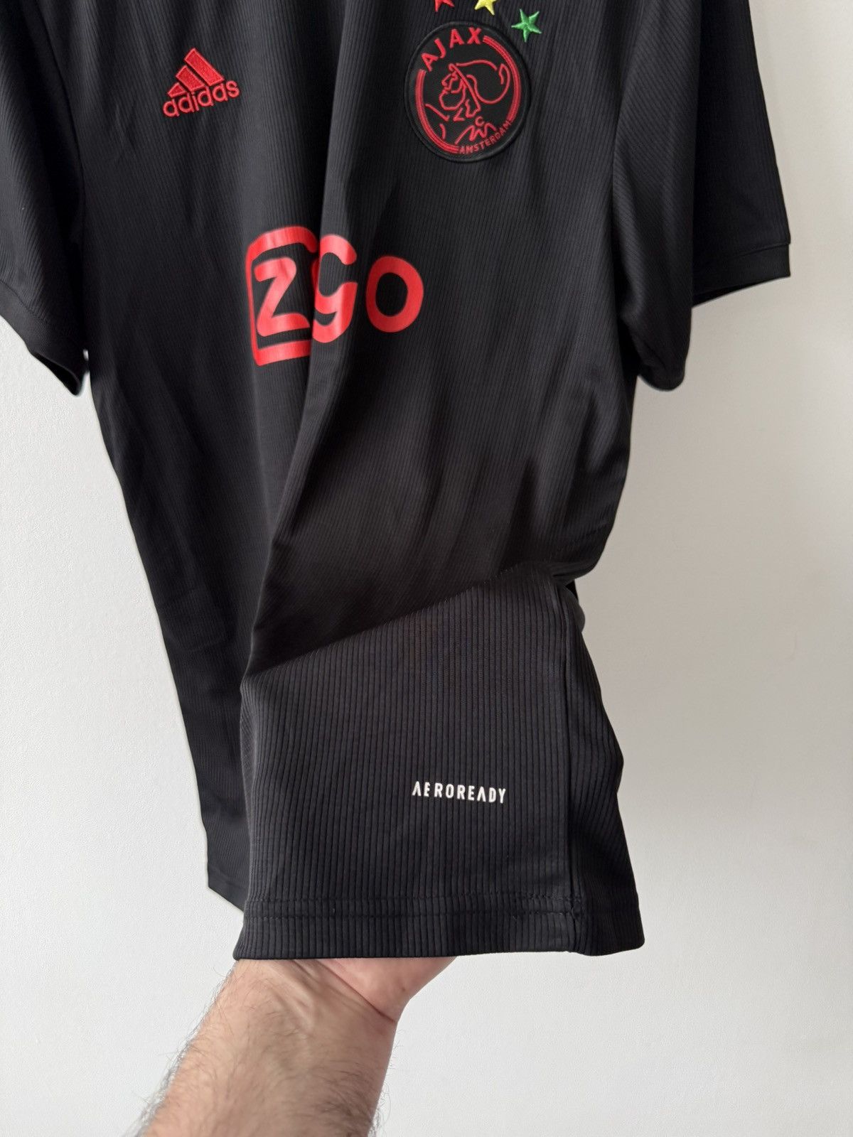 Adidas Adidas Ajax Amsterdam Bob Marley 2021 Third Jersey Size US XXL / EU 58 / 5 - 8 Thumbnail