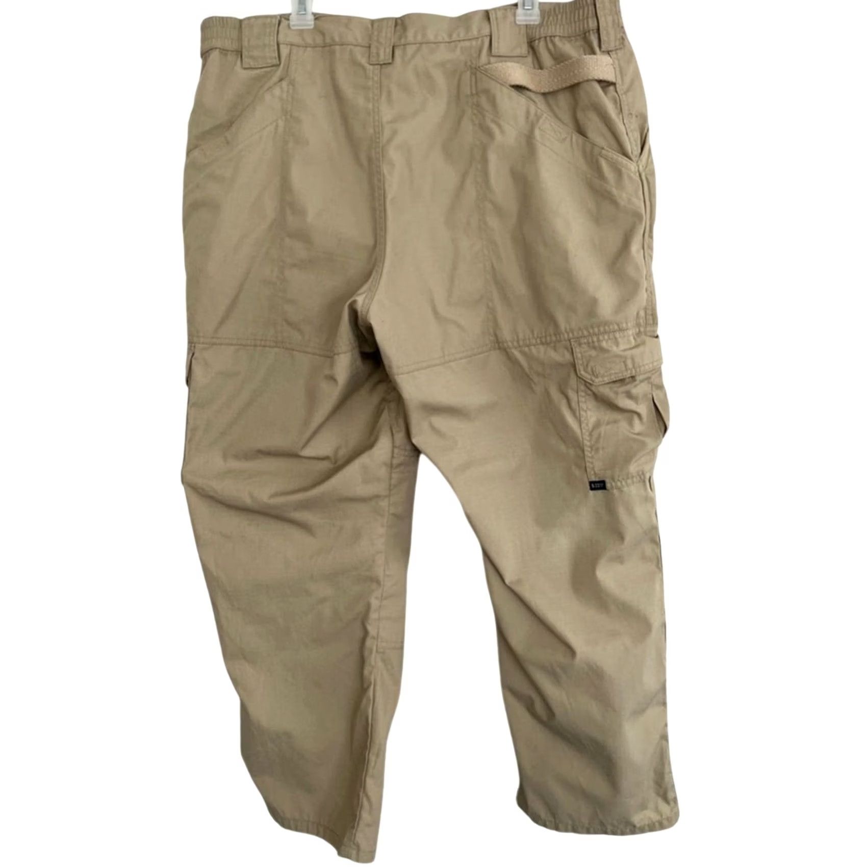 Vintage 5.11 Tactical Taclite Pro Ripstop Pant w/8 Pockets - Mens Cargo Pants 42 Regular Tan/Khaki 42X30 74273 Size US 42 / EU 58 - 2 Thumbnail