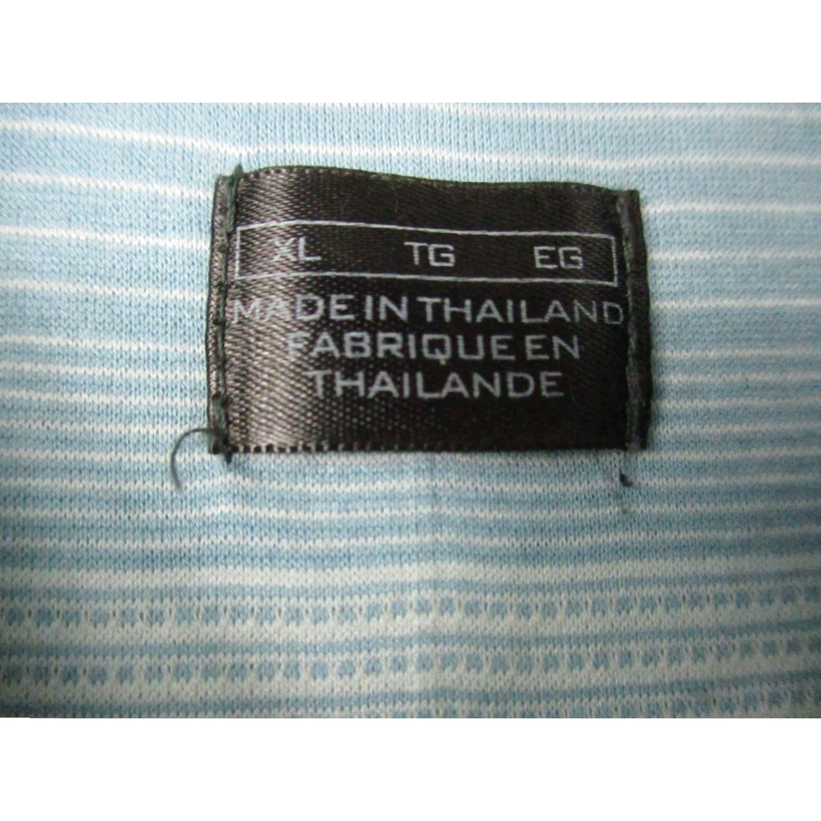 Nike Nike Tiger Woods Polo Shirt XL Men Blue Striped Dri-Fit Athletic Golf Polo Shirt Mens Size US XL / EU 56 / 4 - 5 Thumbnail