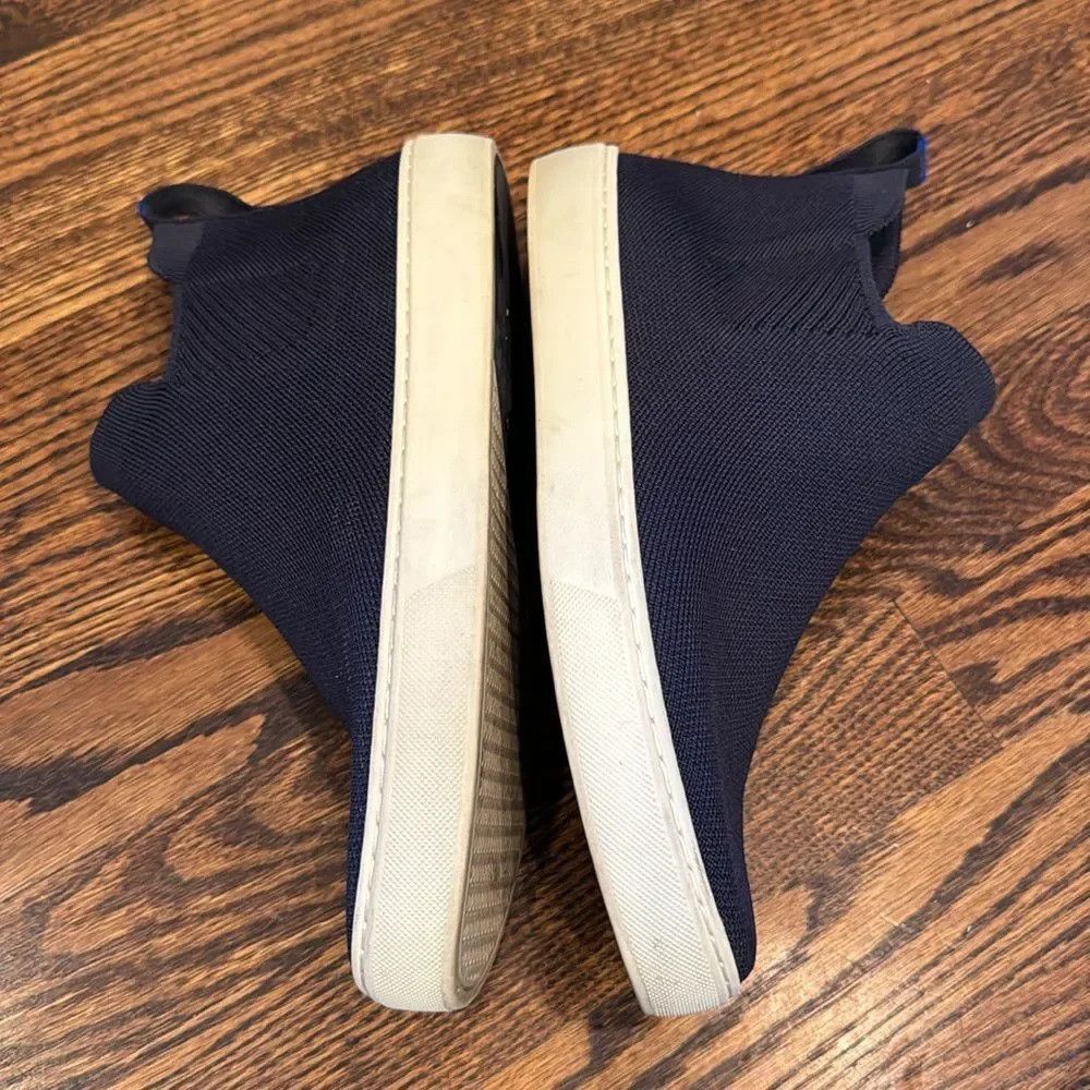 Rothy's Rothy’s Chelsea Boot navy knit slip-on ankle bootie sneaker Size US 9 / IT 39 - 4 Thumbnail