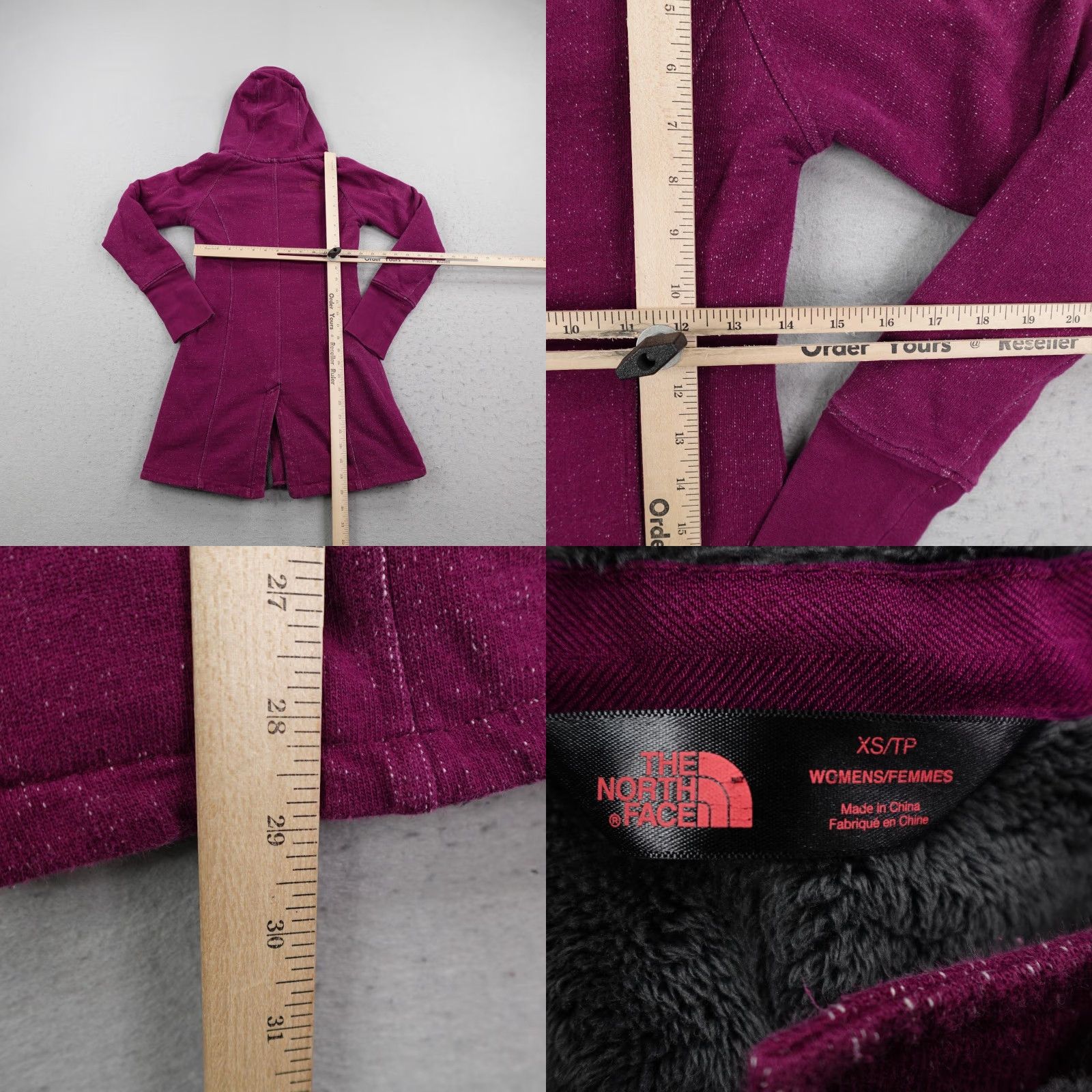 The North Face North Face Jacket Womens XS Long Purple Fleece Lined Dionne Parka Coat Zip Up Size XS / US 0-2 / IT 36-38 - 8 Thumbnail