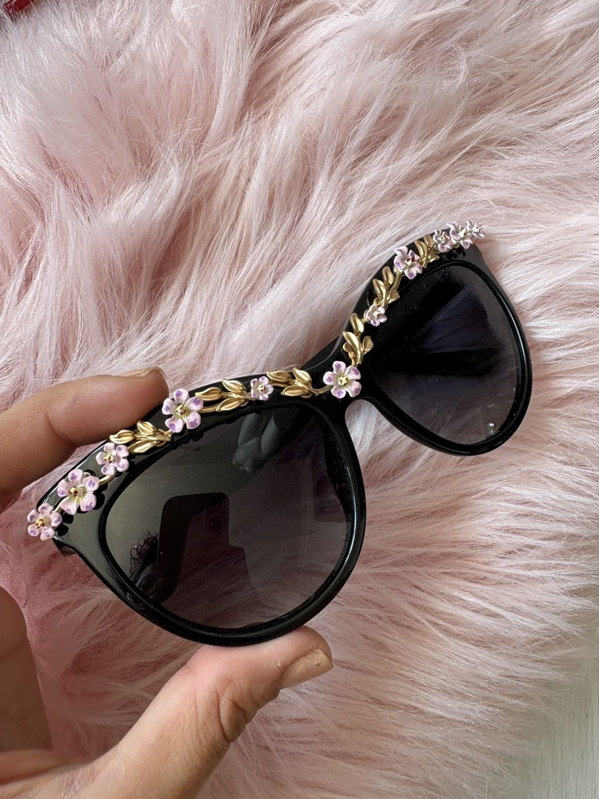 Dolce & Gabbana Dolce Gabbana Almond Flowers Sunglasses Size ONE SIZE - 16 Thumbnail