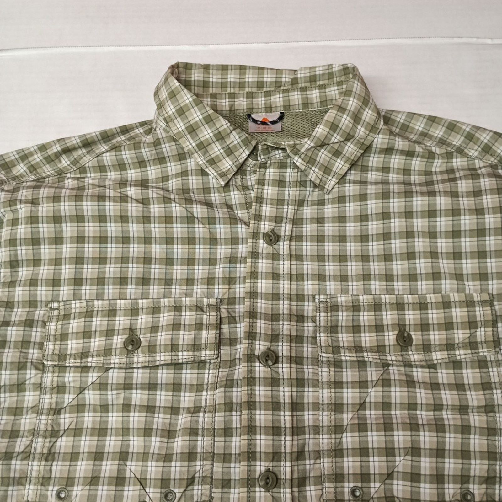 Other Ozark Trail Upstream Shirt Men's M (38-40) Green Plaid Size US M / EU 48-50 / 2 - 3 Thumbnail