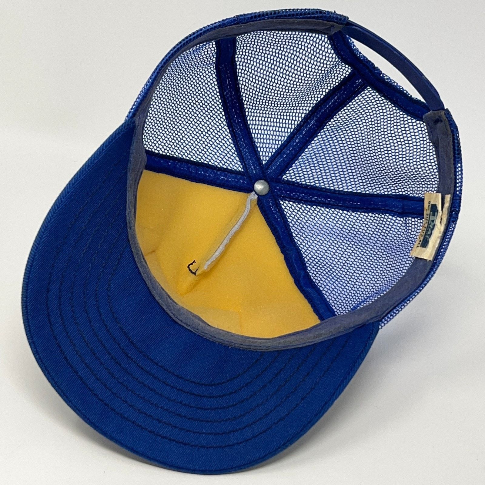 Vintage Vintage 80s West America Bank Trucker Hat Baseball Cap Blue Size ONE SIZE - 4 Thumbnail