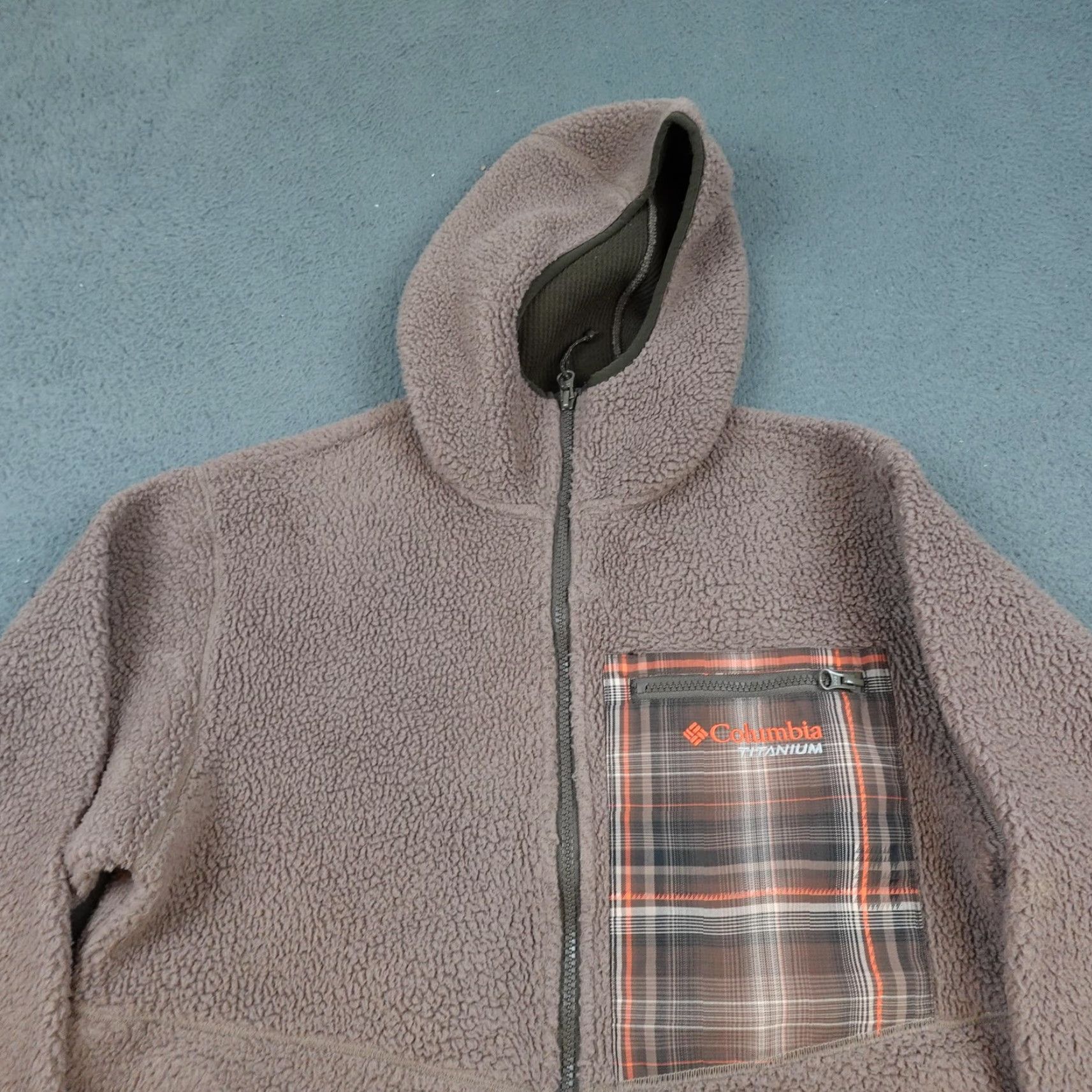 Vintage Columbia Titanium Fleece Jacket Mens Small Brown Hooded Full Zip Sherpa Plaid Jacket Regular Size S Brown Mens Col umbia Titanium 3-in-1? Size US S / EU 44-46 / 1 - 4 Thumbnail