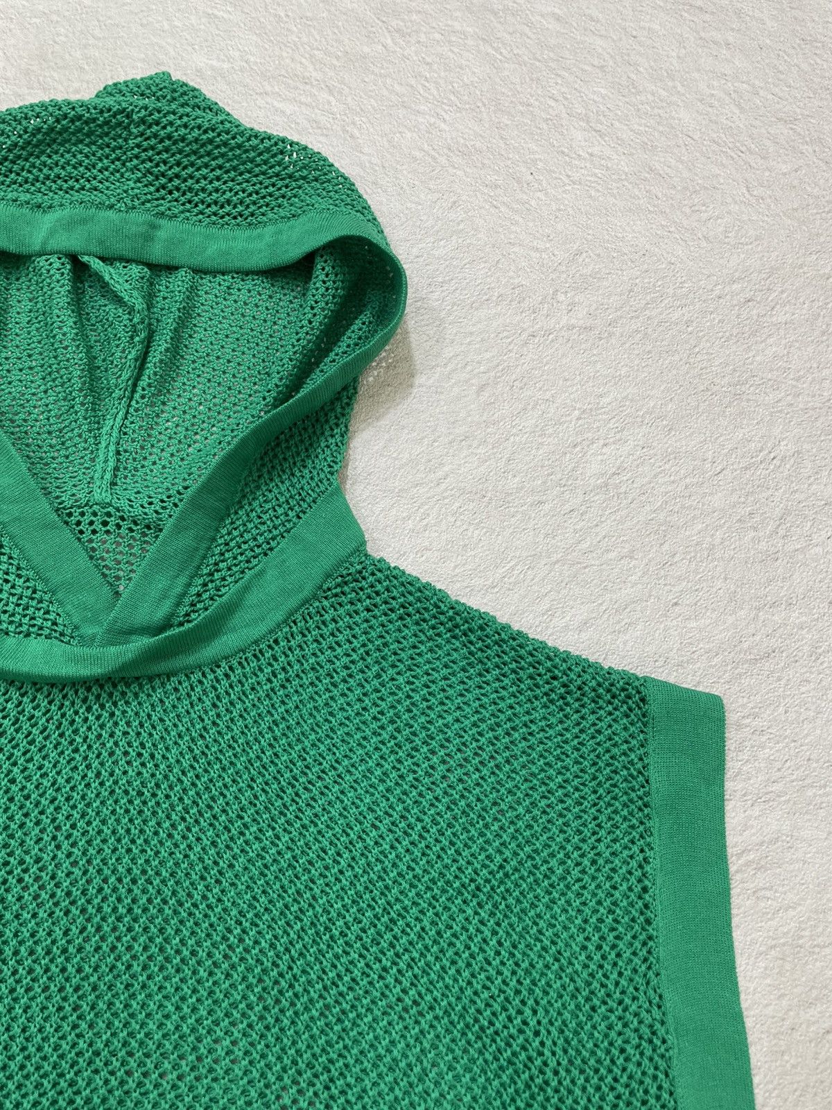 If Six Was Nine Issey Archival Mesh Knit Hooded Vest Techwear lgb Hysteric Size US L / EU 52-54 / 3 - 4 Thumbnail