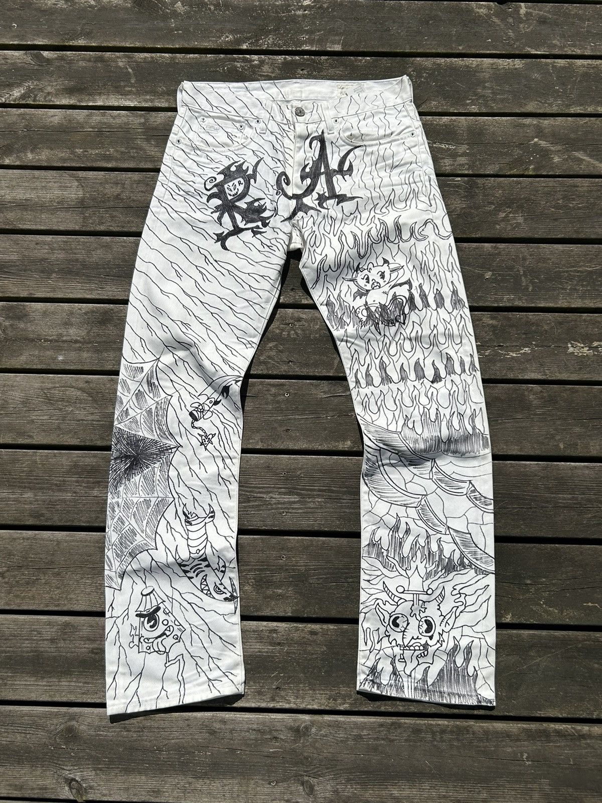 G-Star G-Star Raw Custom Jeans Size US 32 / EU 48 - 1 Thumbnail