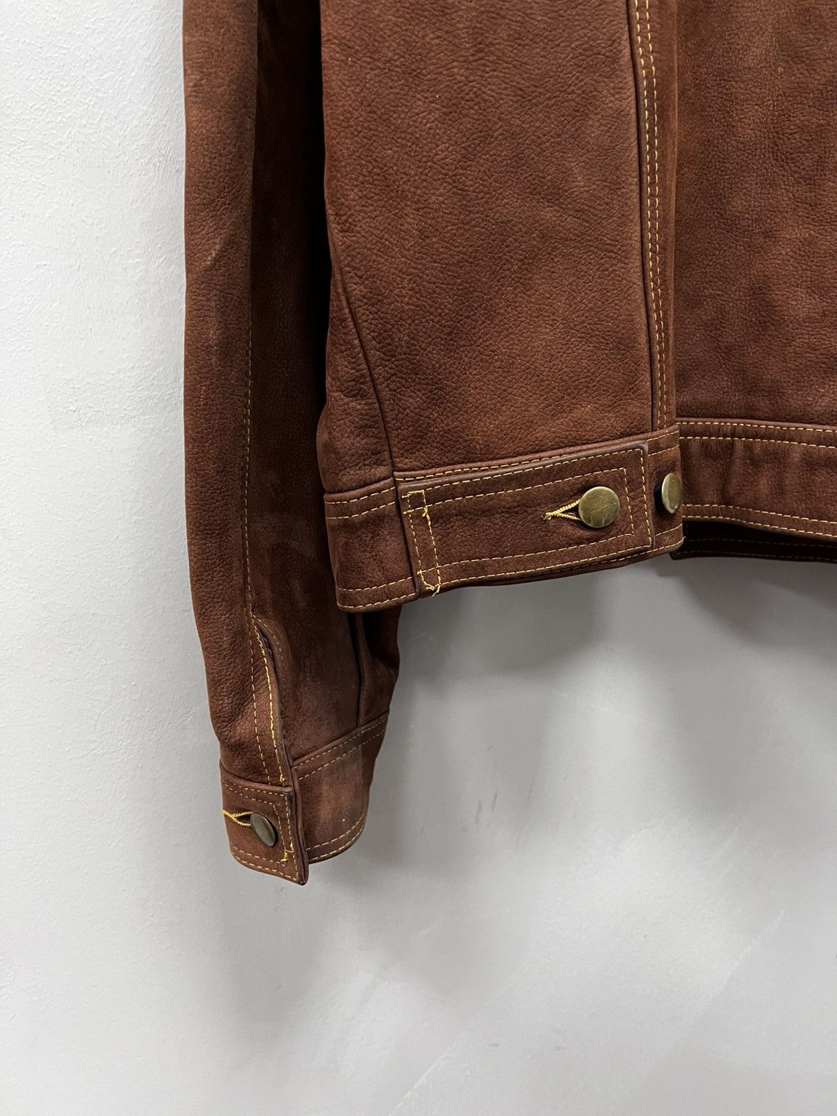 Other Cropped suede y2k DIESEL TRUCKER Leather Avantgarde Jacket Size US M / EU 48-50 / 2 - 14 Thumbnail