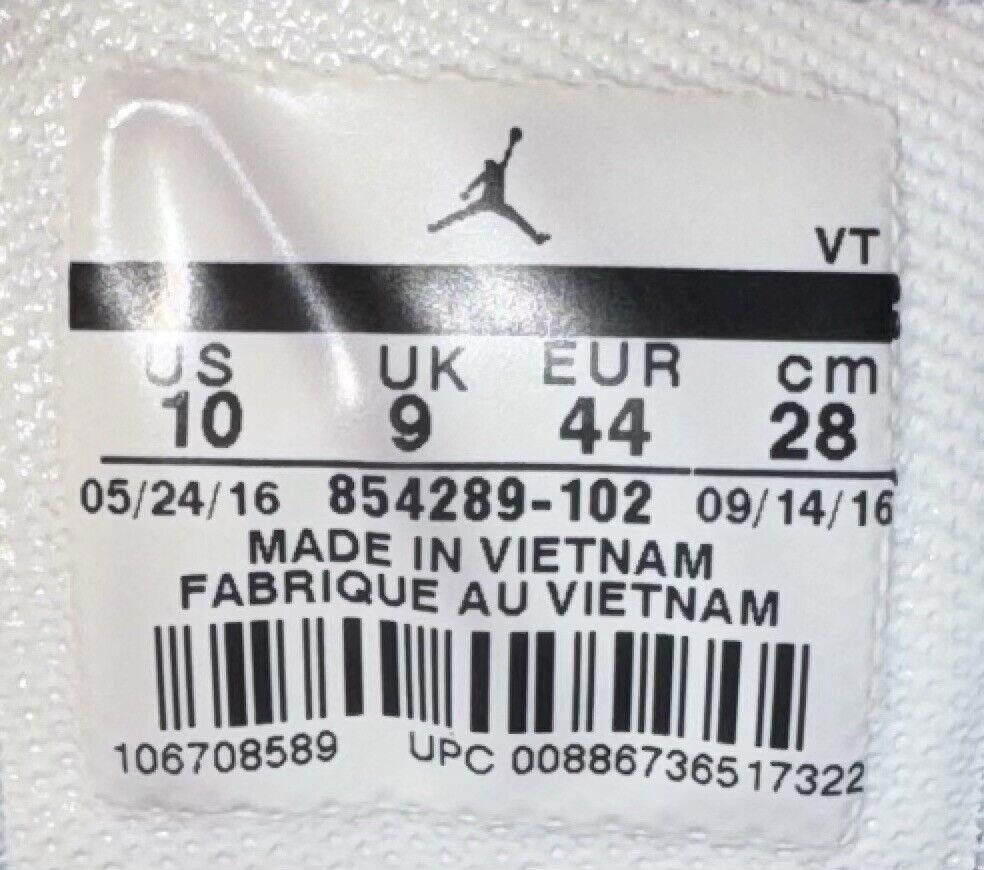 Jordan Brand Nike Air Jordan Impact TR 'White' - 854289-102 - Size 10 Size US 10 / EU 43 - 9 Thumbnail