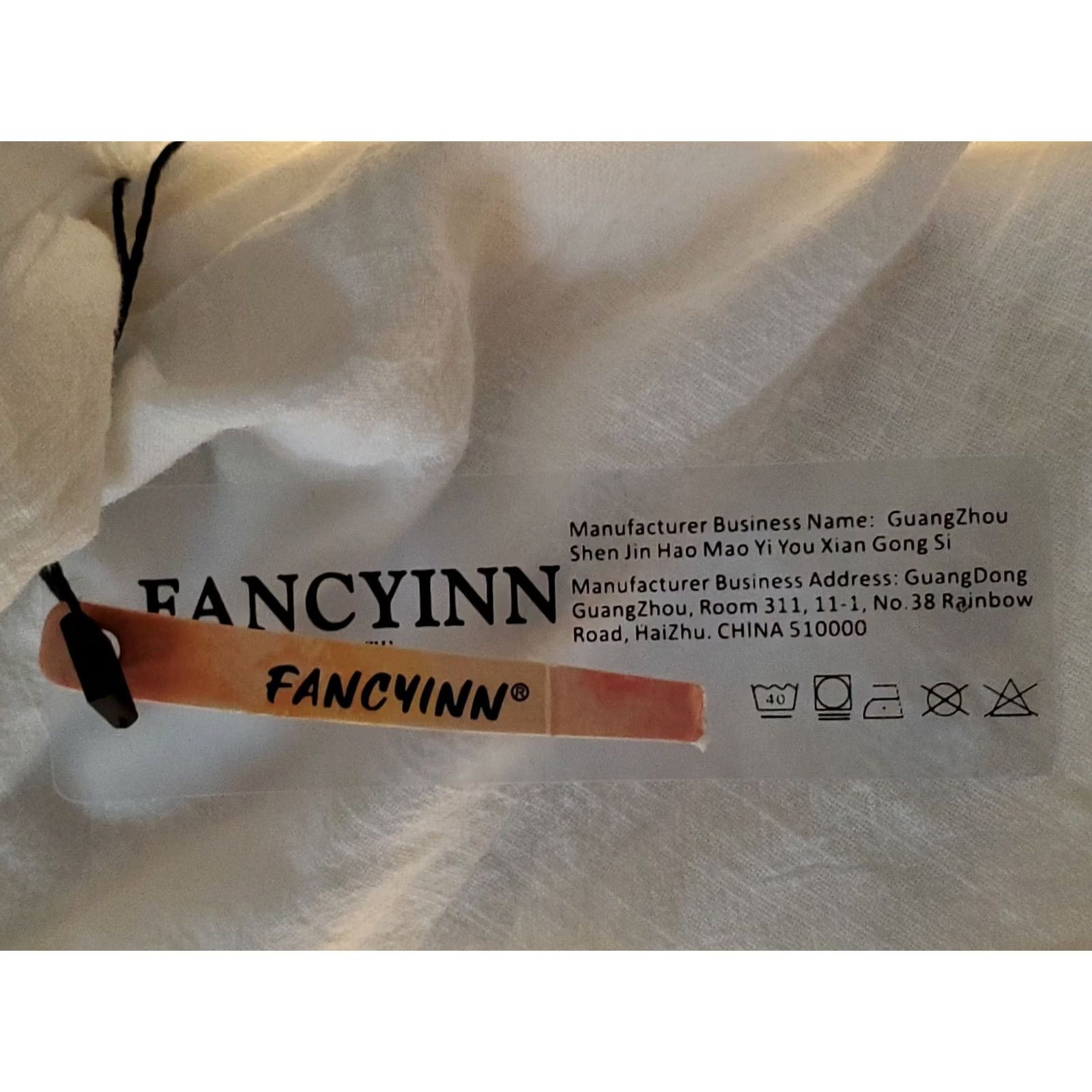 Vintage FANCYINN White Tie Front Button Down Spaghetti Strap Midi Dress Women's M New Size M / US 6-8 / IT 42-44 - 6 Thumbnail