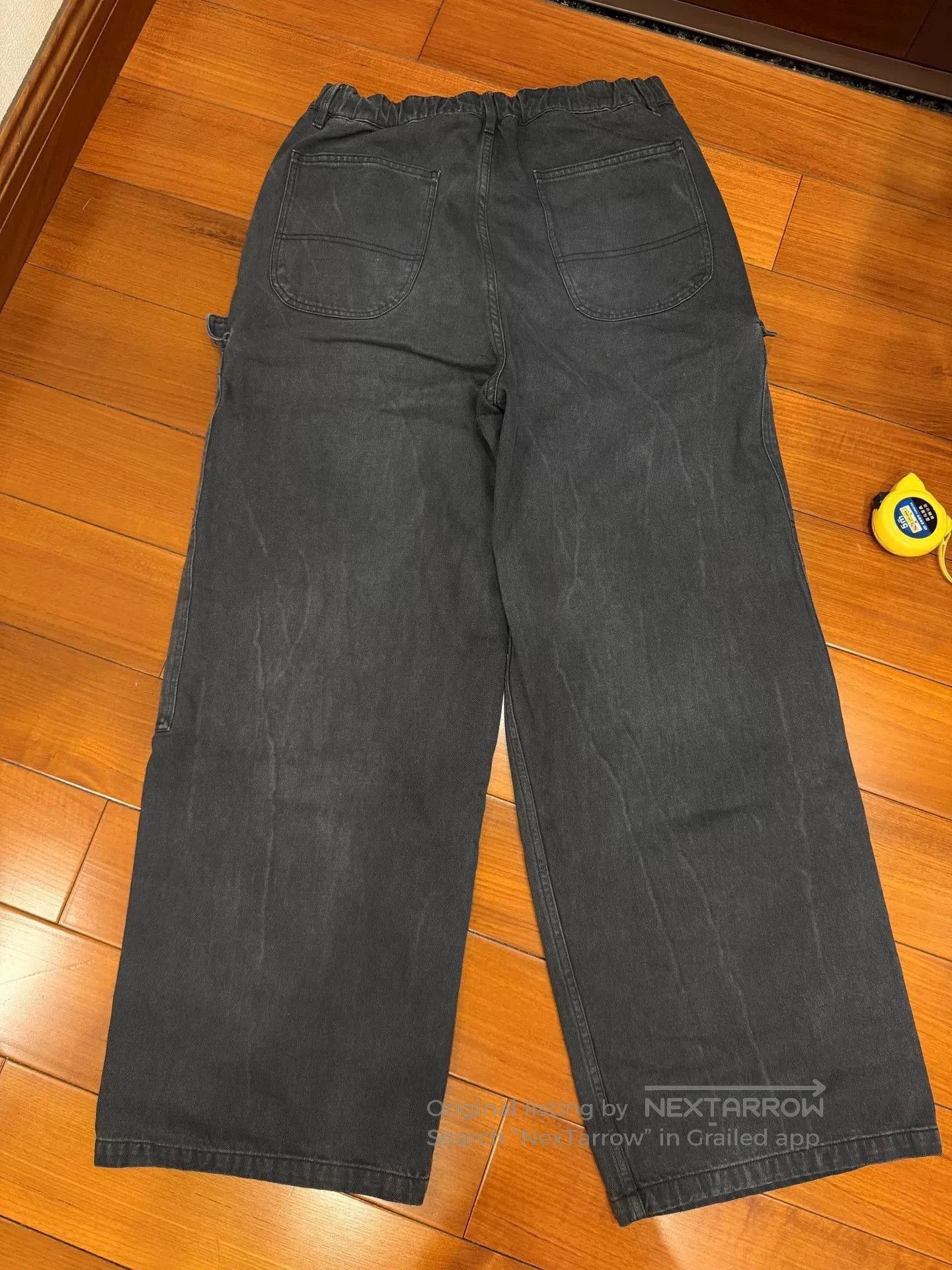 AMI AMI Black Cargo Wide. Size US 30 / EU 46 - 2 Thumbnail