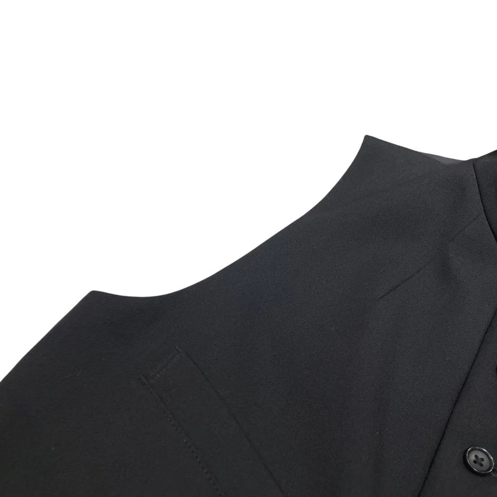Yohji Yamamoto Yohji Yamamoto pour homme/ AW22 Stand Collar V-Neck Vest Size US M / EU 48-50 / 2 - 4 Thumbnail
