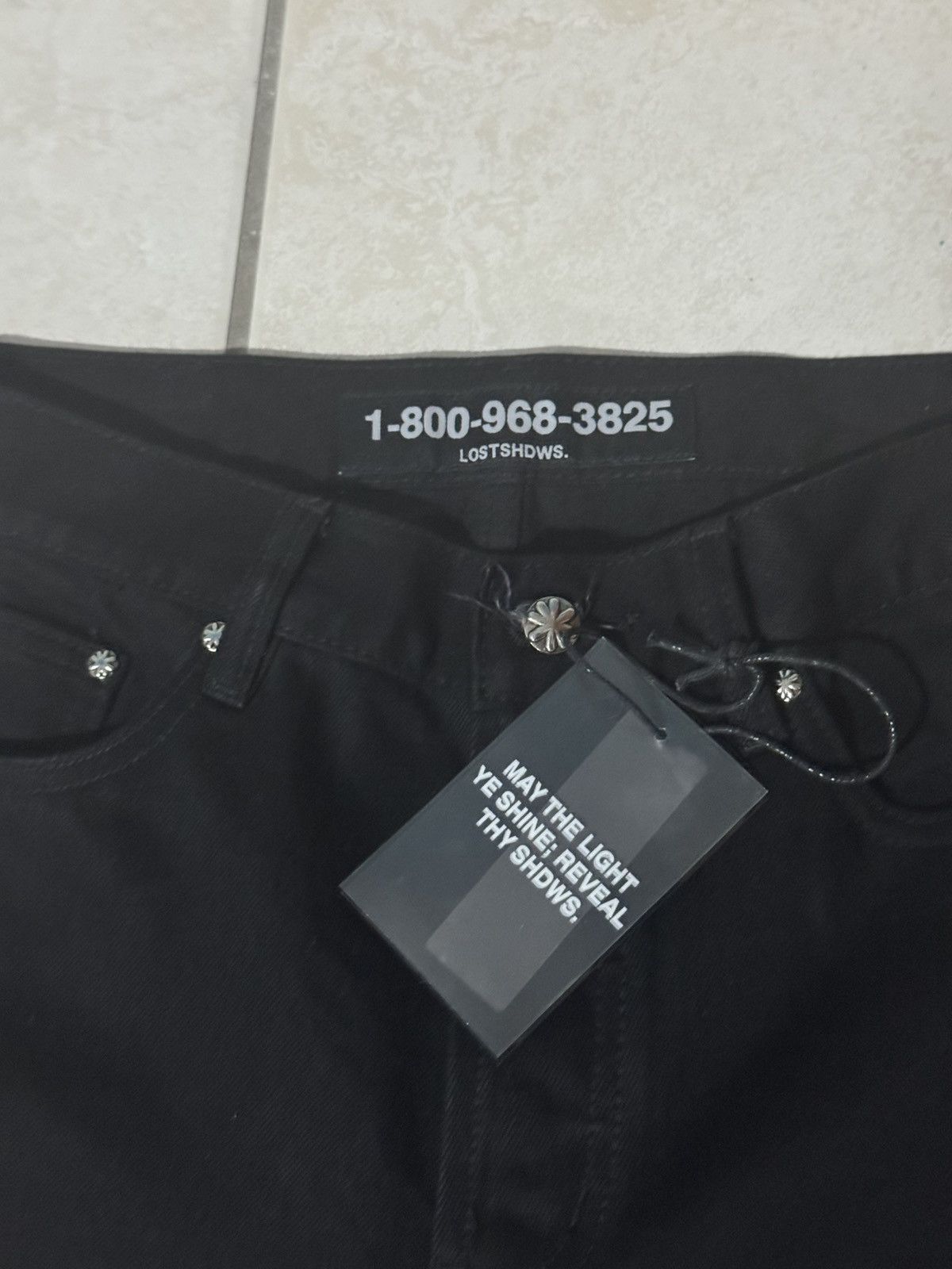 LOSTSHDWS LOSTSHDWS BLACK/GREY Size US 34 / EU 50 - 3 Thumbnail