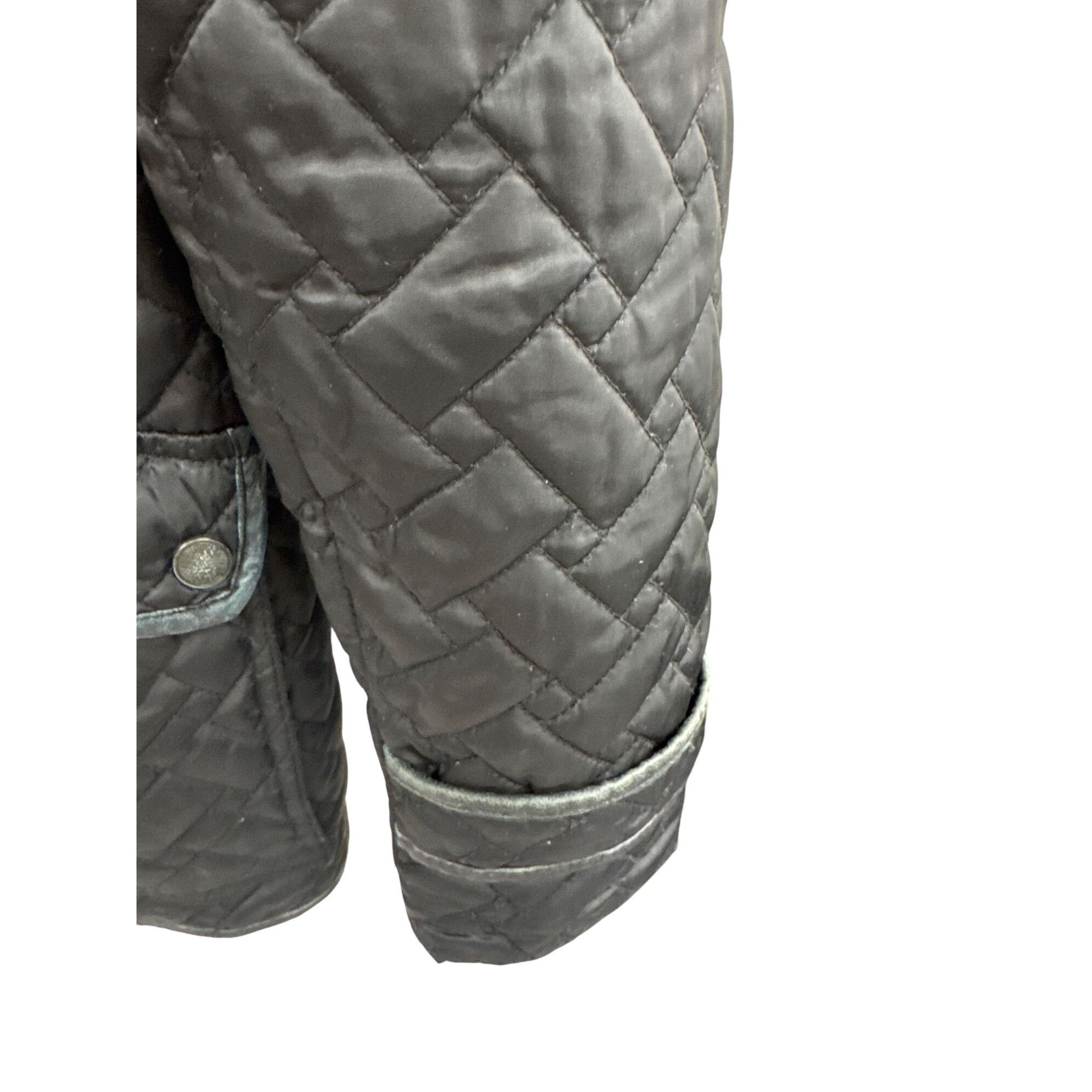 Cole Haan Cole Haan womans black Quilted inuslated coat jacket Size L Size L / US 10 / IT 46 - 3 Thumbnail
