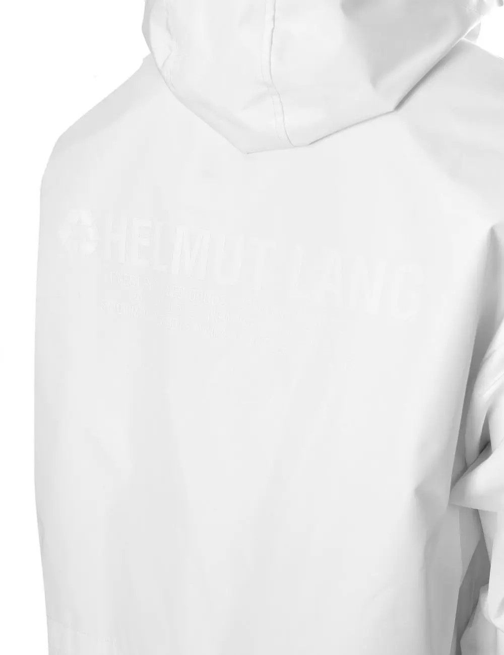Helmut Lang Helmut Lang HOODED Raincoat XL White Size US XL / EU 56 / 4 - 5 Thumbnail