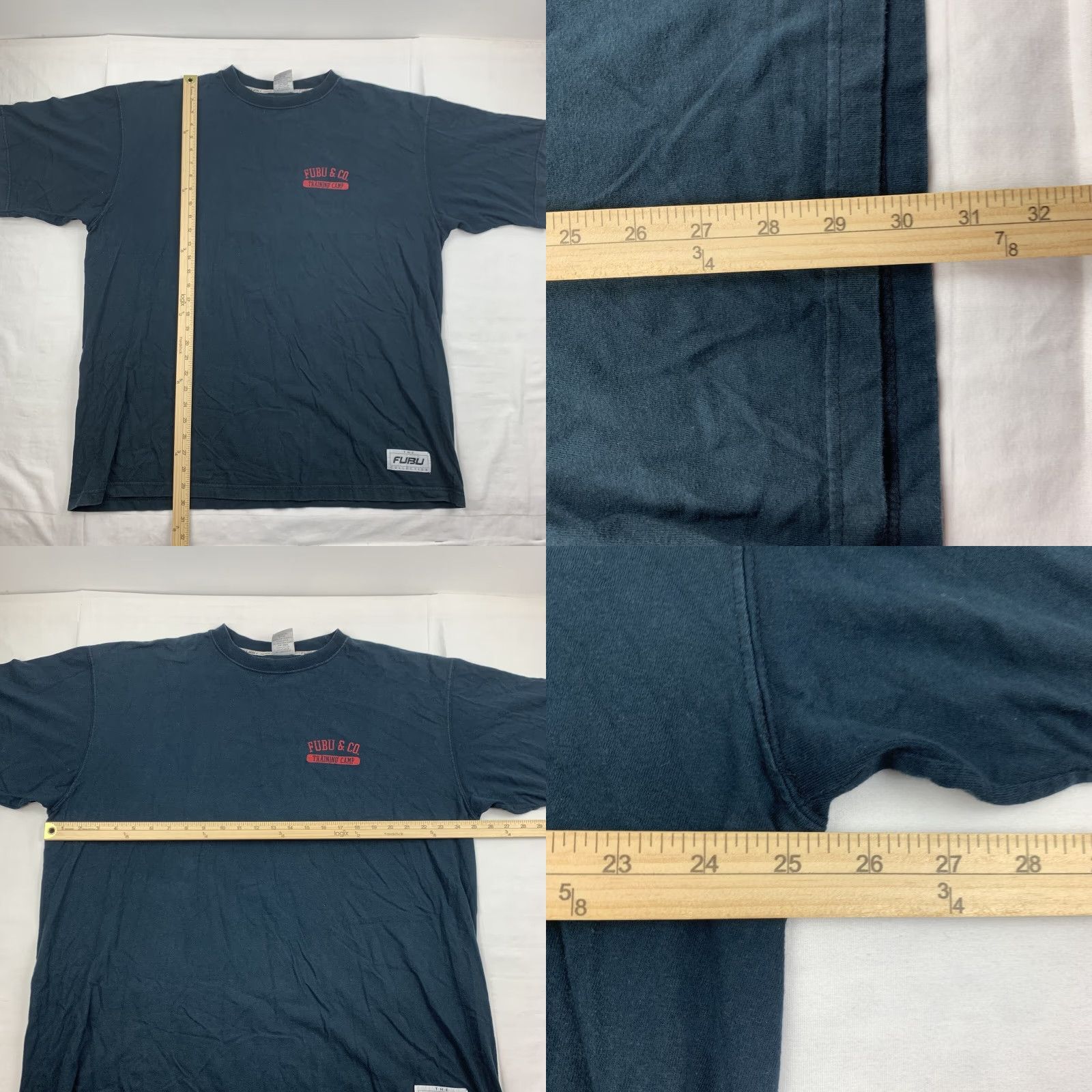 Fubu VINTAGE Fubu Training Camp T Shirt Adult XL Black 90s Y2K Fubu Collection Mens Shirt XL Black 90s Y2K Size US XL / EU 56 / 4 - 8 Thumbnail