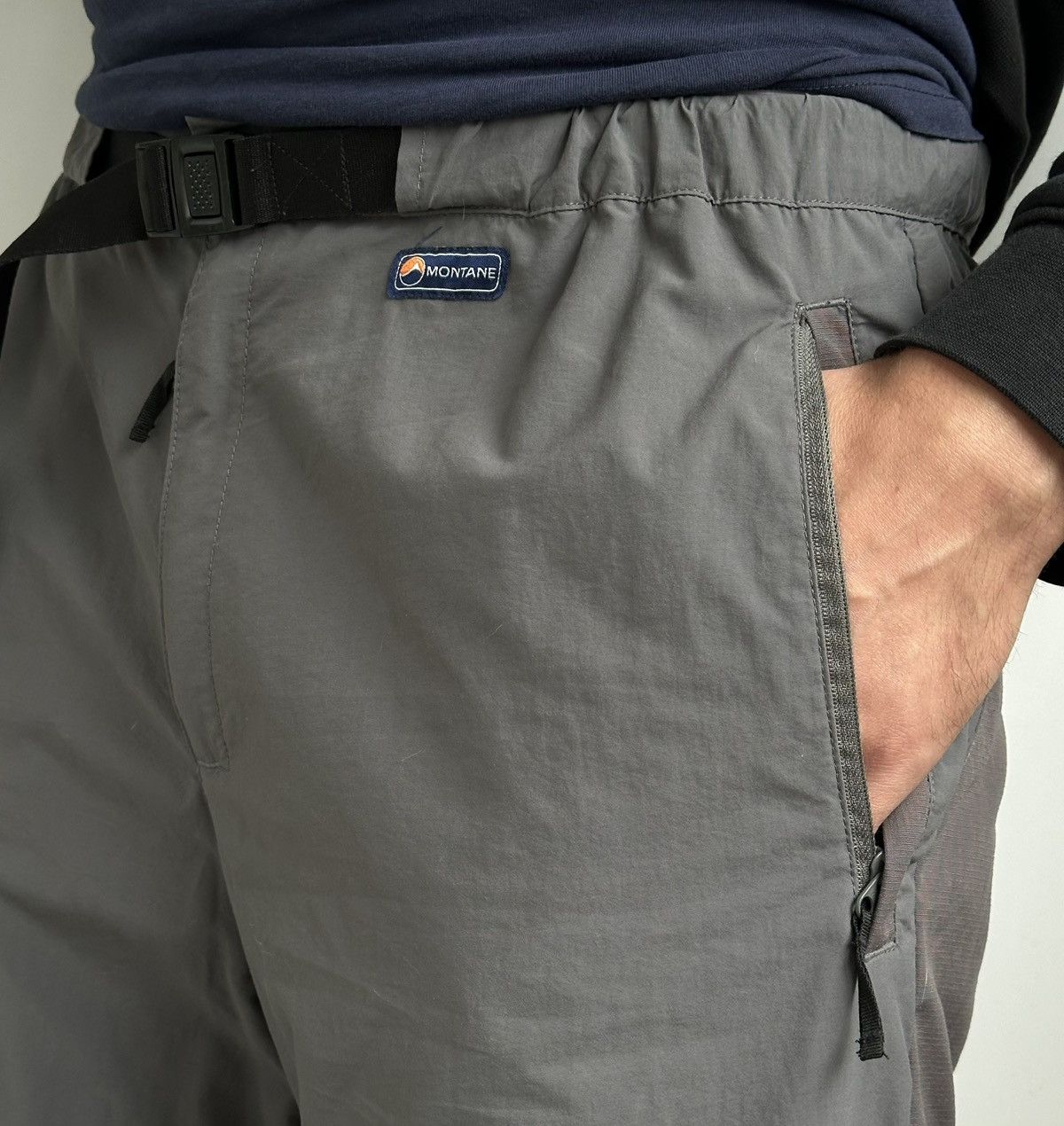 Montane Montane Terra Pants/Shorts Gray Men Size XL Hiking Gorpcore Size US 36 / EU 52 - 5 Thumbnail