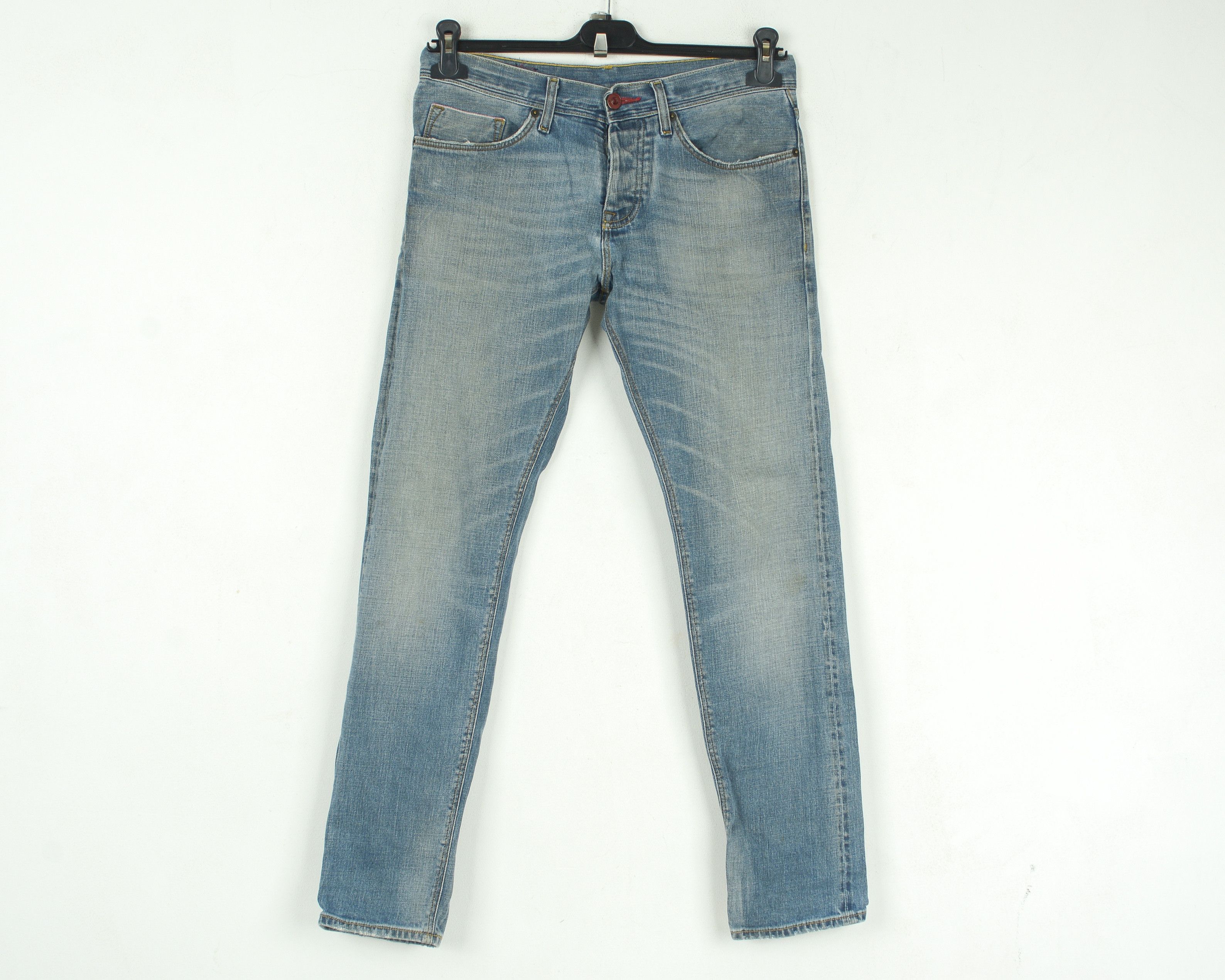 Tommy Hilfiger Bleecker W31 L32 Jeans Denim Pants Straight Stretch Size US 31 - 1 Thumbnail