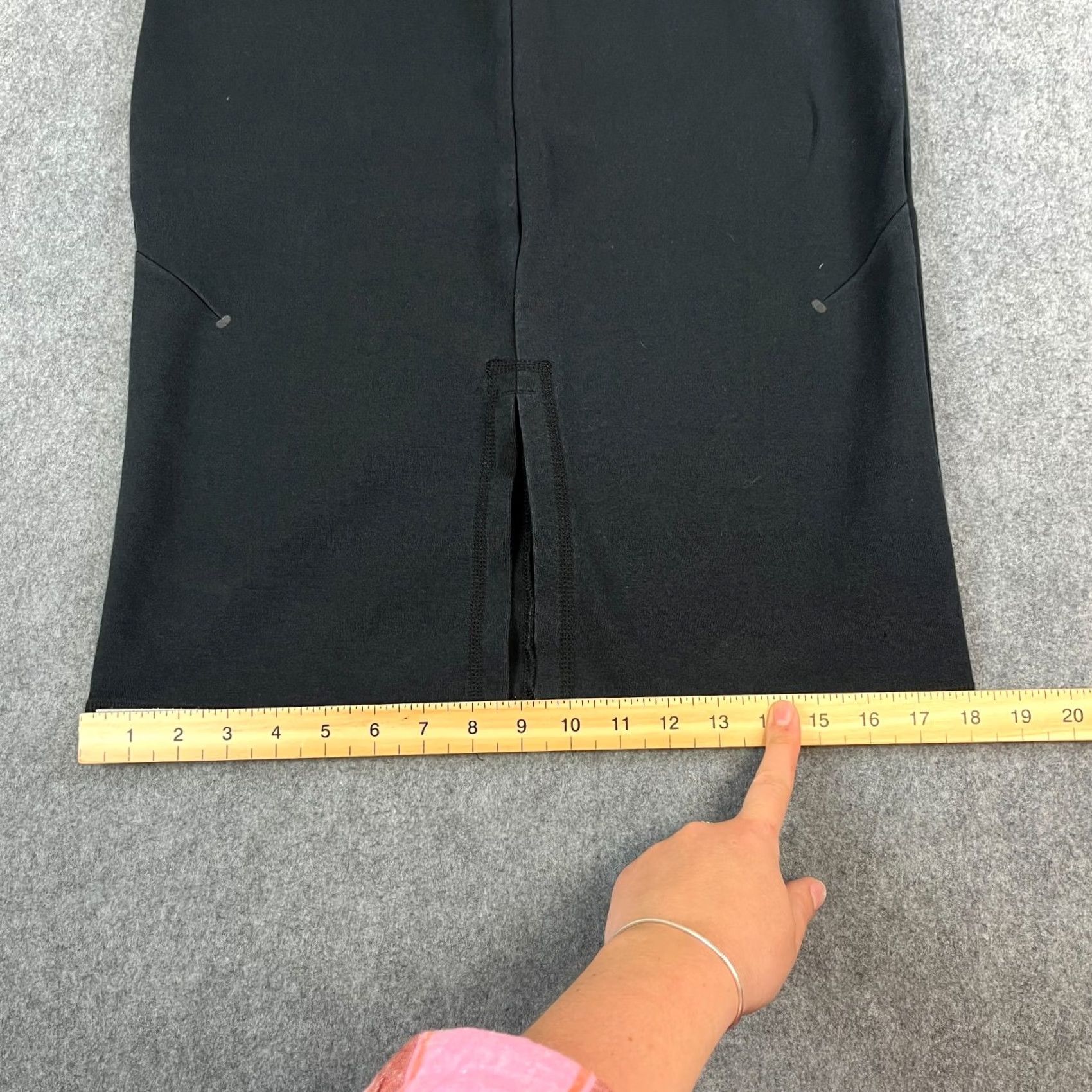 Nike Nike Womens Midi Skirt Front Slit Tech Fleece Black Small Size 28" / US 6 / IT 42 - 4 Thumbnail