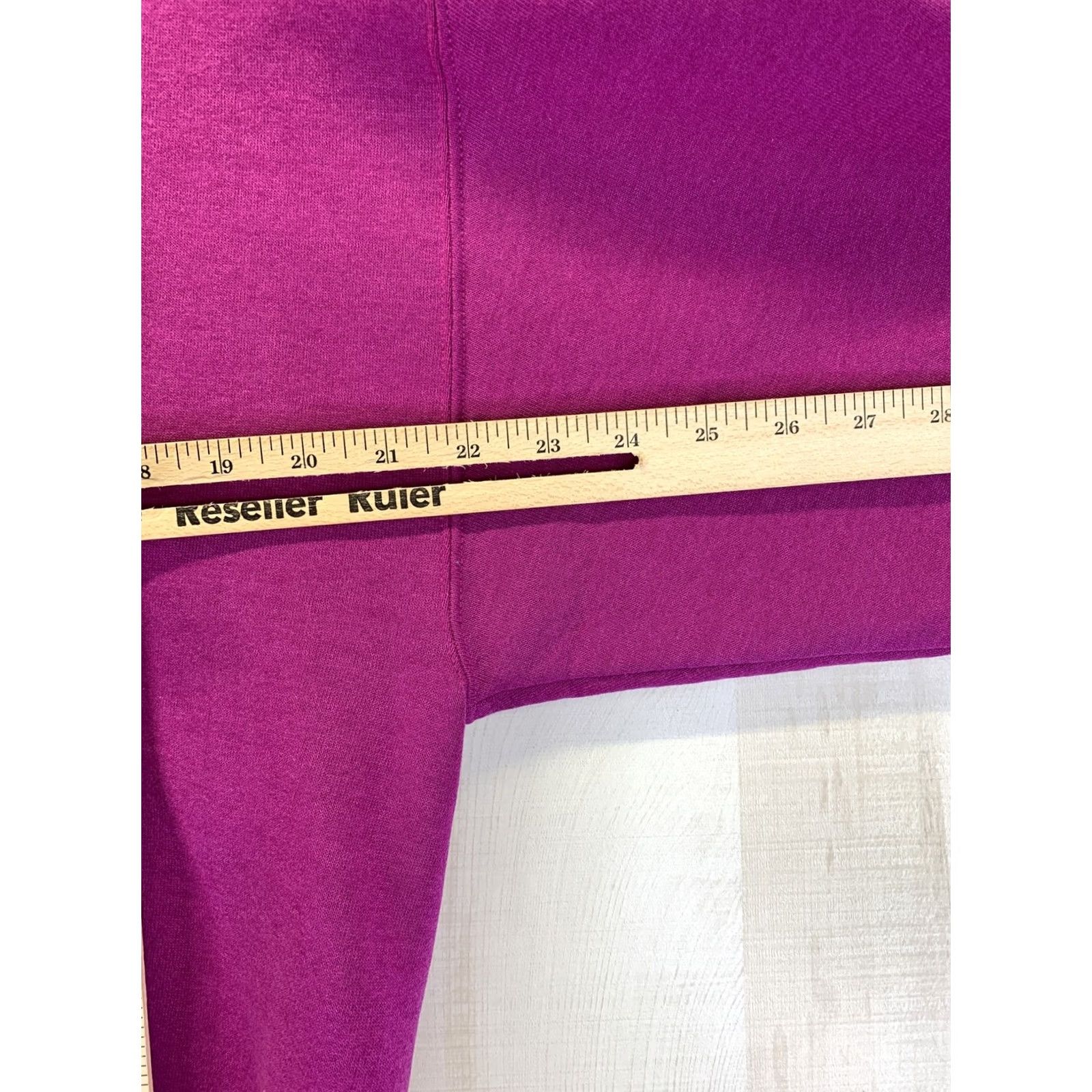 Vintage VINTAGE Chic Sweatshirt Shirt 3/4 Sleeve Purple USA Made Womens L Regular Pullover Crew Neck Size L Size L / US 10 / IT 46 - 4 Thumbnail