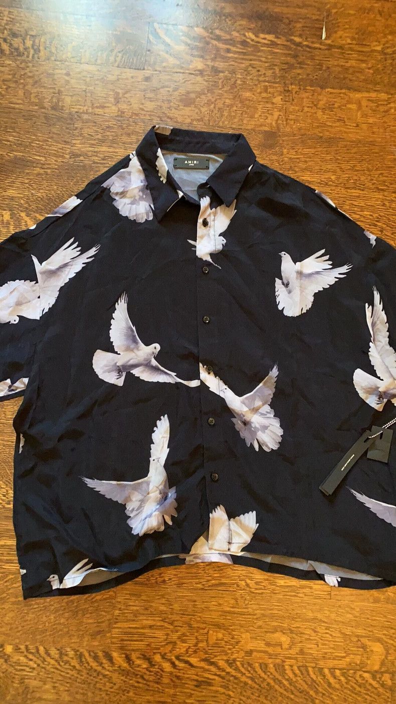 Amiri Amiri classic extinct pigeon shirt-2506 Size US L / EU 52-54 / 3 - 1 Thumbnail