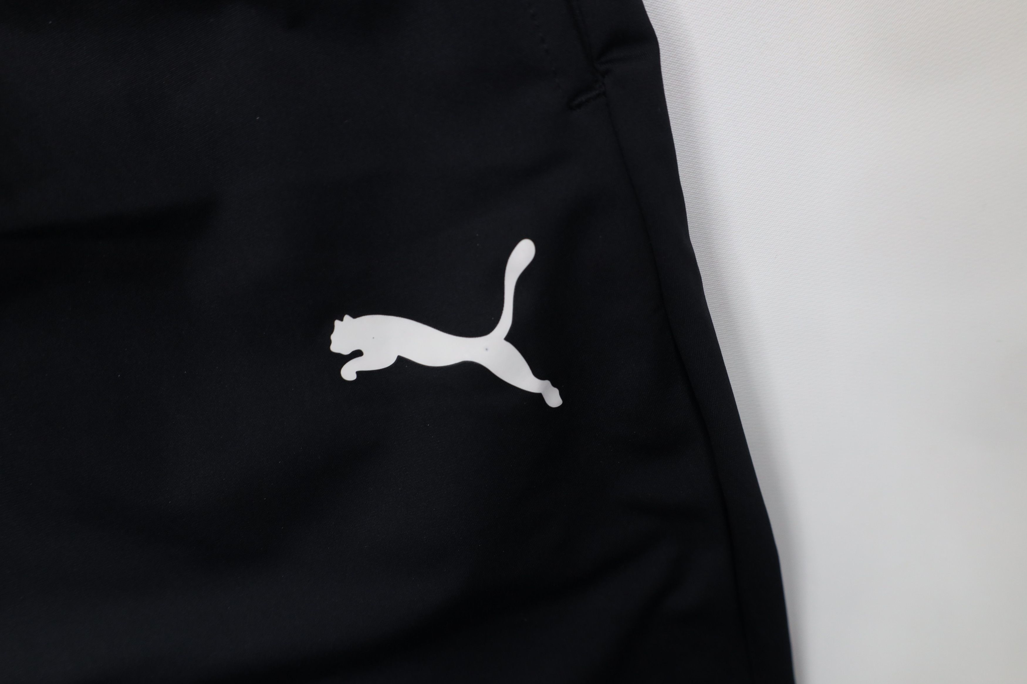 Puma Deadstock Vintage Y2K Puma Futbol Cuffed Joggers Pants Black Size US 36 / EU 52 - 5 Thumbnail