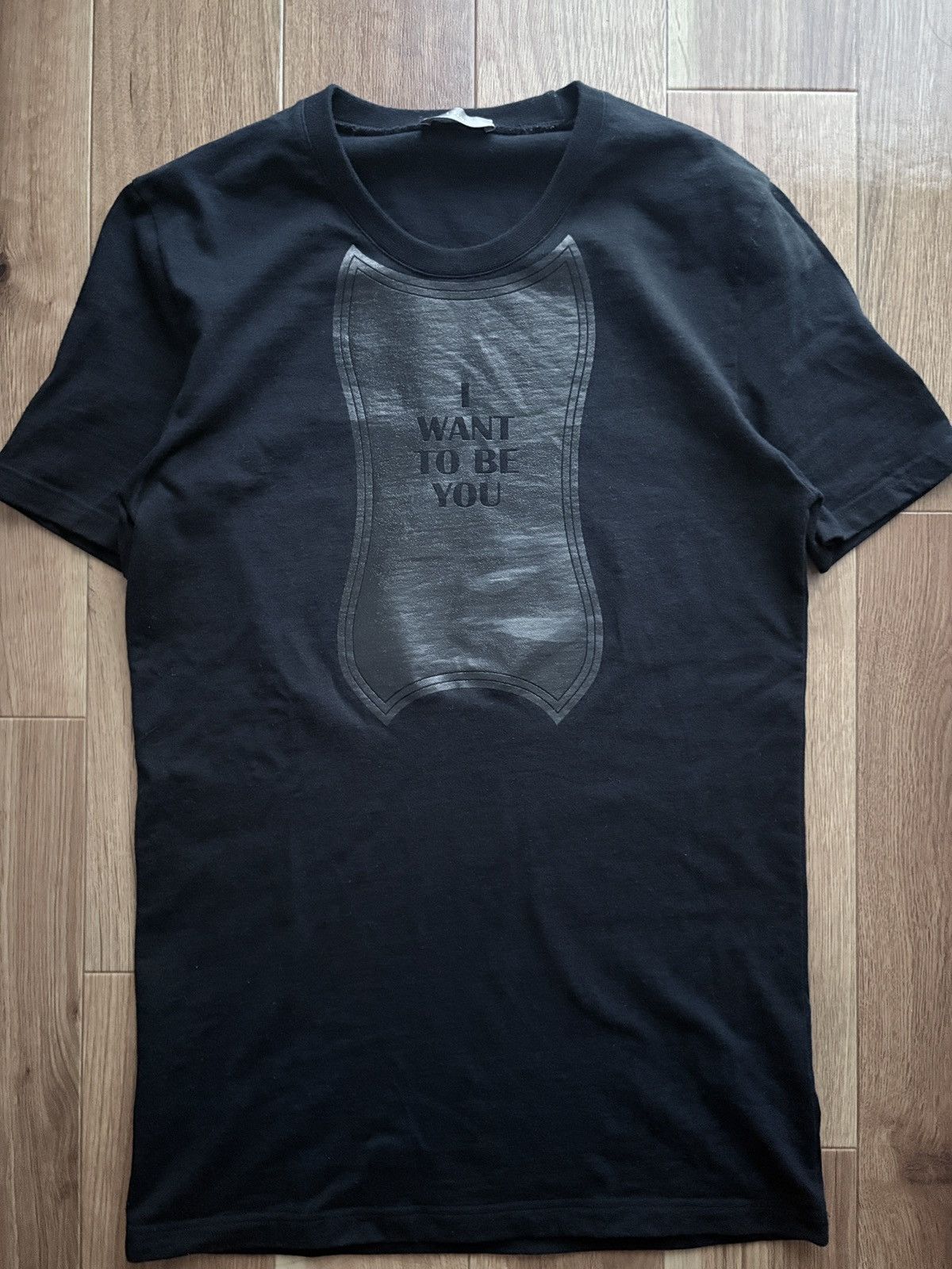 Hedi Slimane Dior Homme AW2006 ”I WANT BE YOU” T-Shirt Size US XS / EU 42 / 0 - 4 Thumbnail