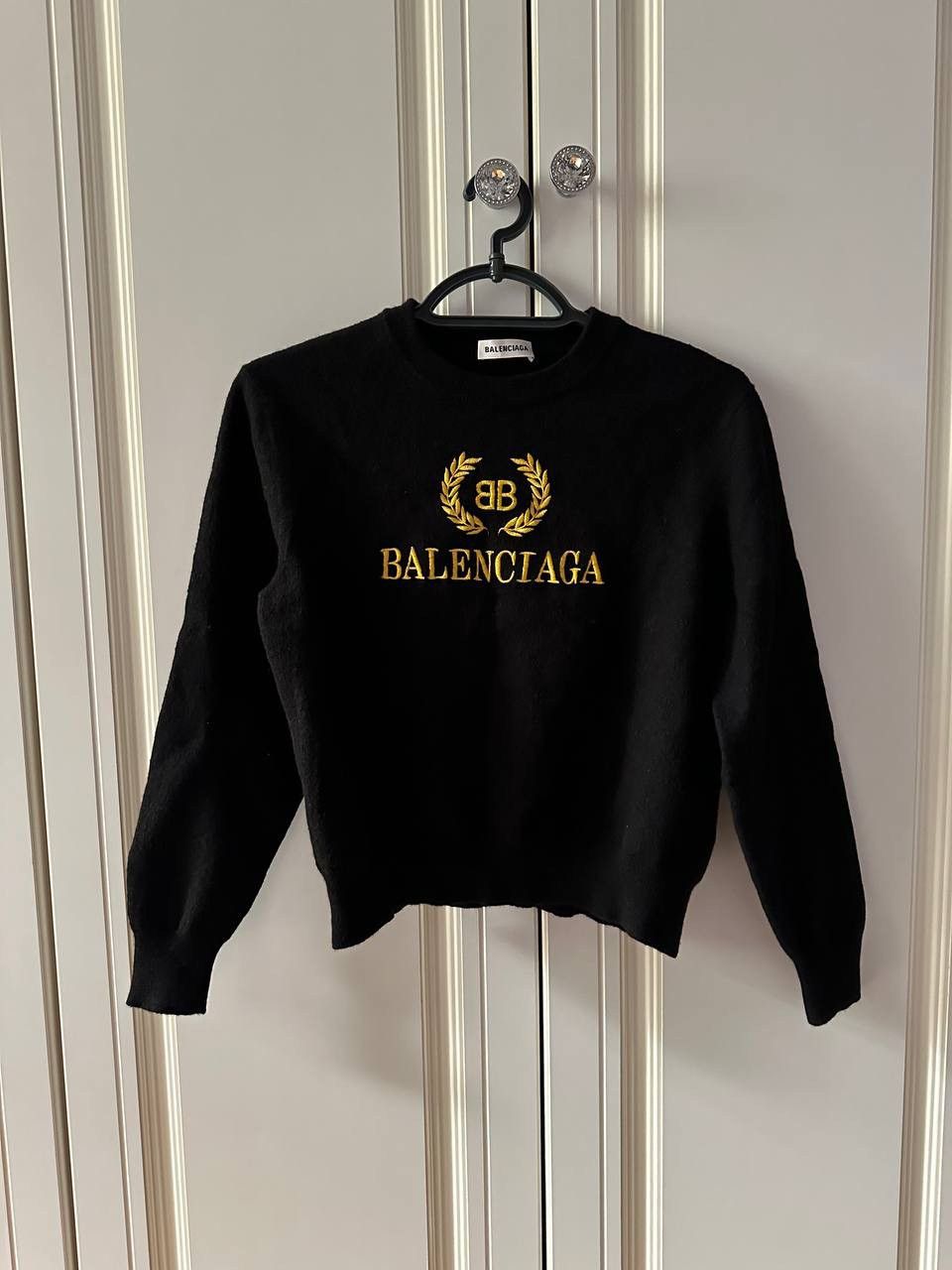 Balenciaga Black Knitted