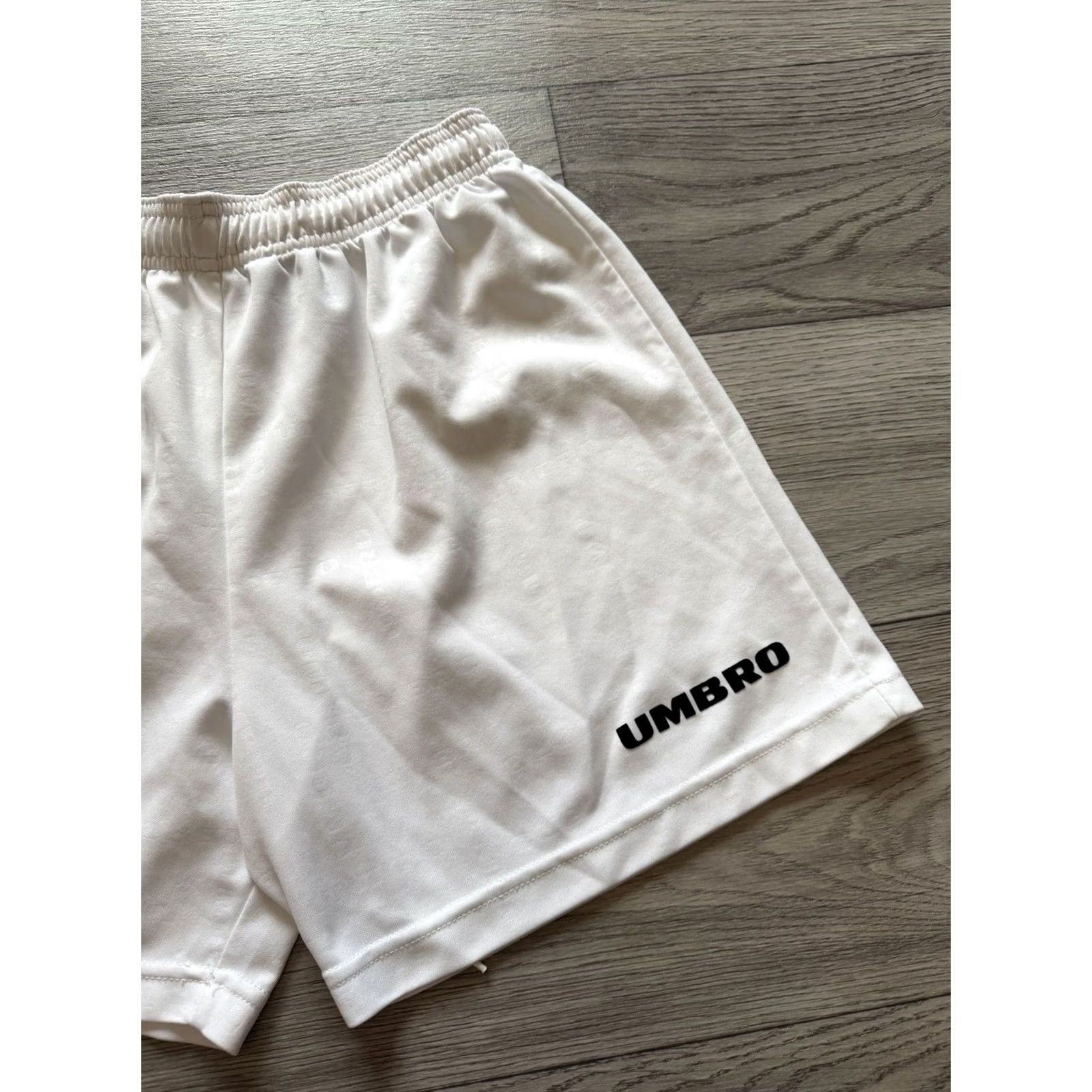 Umbro VINTAGE Umbro Football Shorts Training Athletic Soccer White Mens sz M 90s Size US 31 - 4 Thumbnail