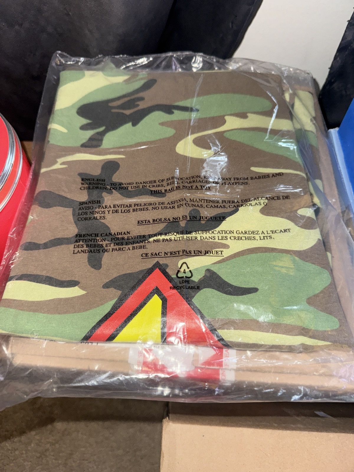 Fuck The Population Superhero Tee Woodland camo medium Size US M / EU 48-50 / 2 - 2 Thumbnail