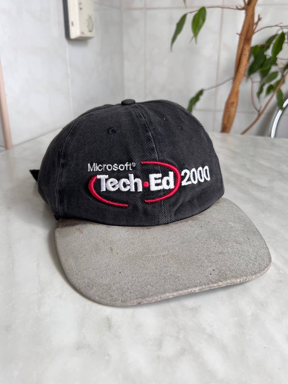 Microsoft × Vintage Microsoft Tech Ed 2000 Level 8 Vintage Spell Out Hat Cap 90s Size ONE SIZE - 1 Thumbnail