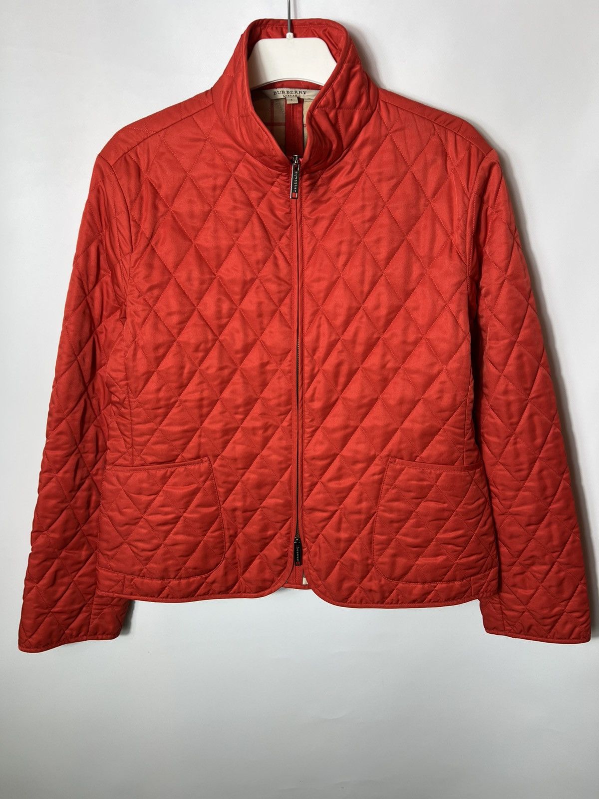 Burberry Vintage luxury Burberry Nova Check Quilted Jacket Size L Size L / US 10 / IT 46 - 1 Thumbnail
