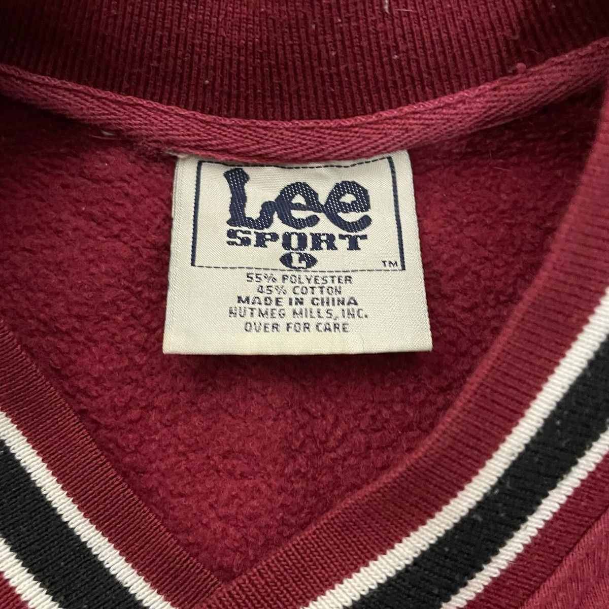 Lee × Vintage Vintage 90’s Lee Sport Stanford Cardinals College Sweatshirt Size US L / EU 52-54 / 3 - 3 Thumbnail