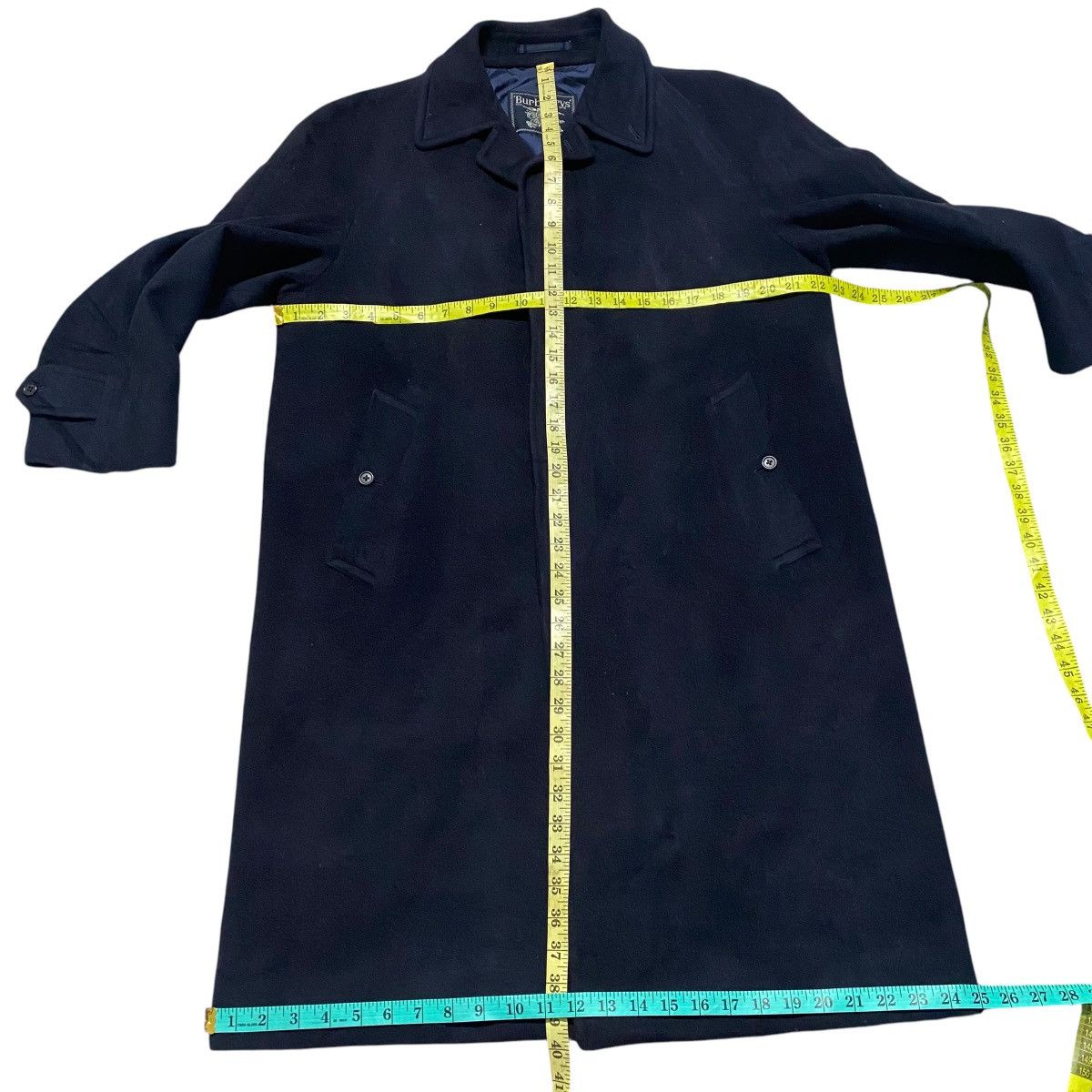 Burberry Prorsum Vintage 80s Burberrys Prorsum Cashmere Wool Long Coat Size US M / EU 48-50 / 2 - 14 Thumbnail