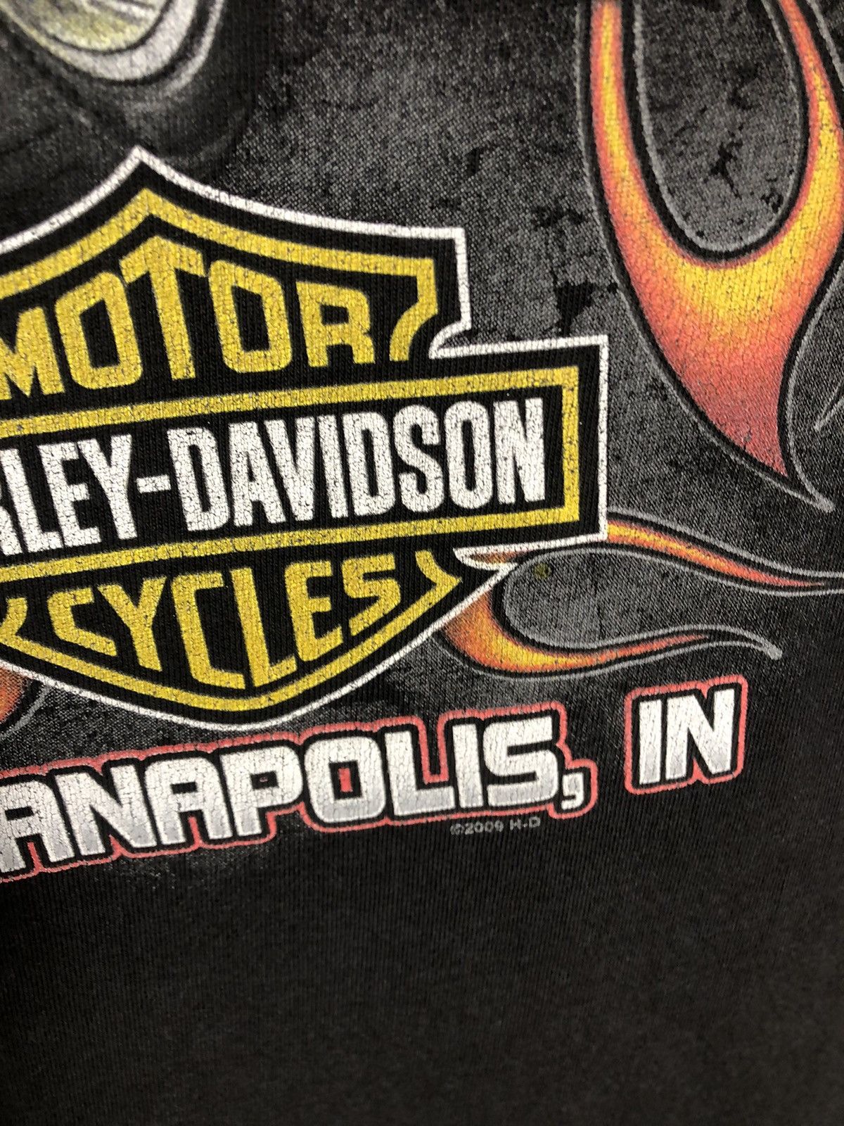 Harley Davidson VINTAGE HARLEY DAVIDSON MOTORCYCLE RETRO T-SHIRT BIKE 90s Size US L / EU 52-54 / 3 - 7 Thumbnail