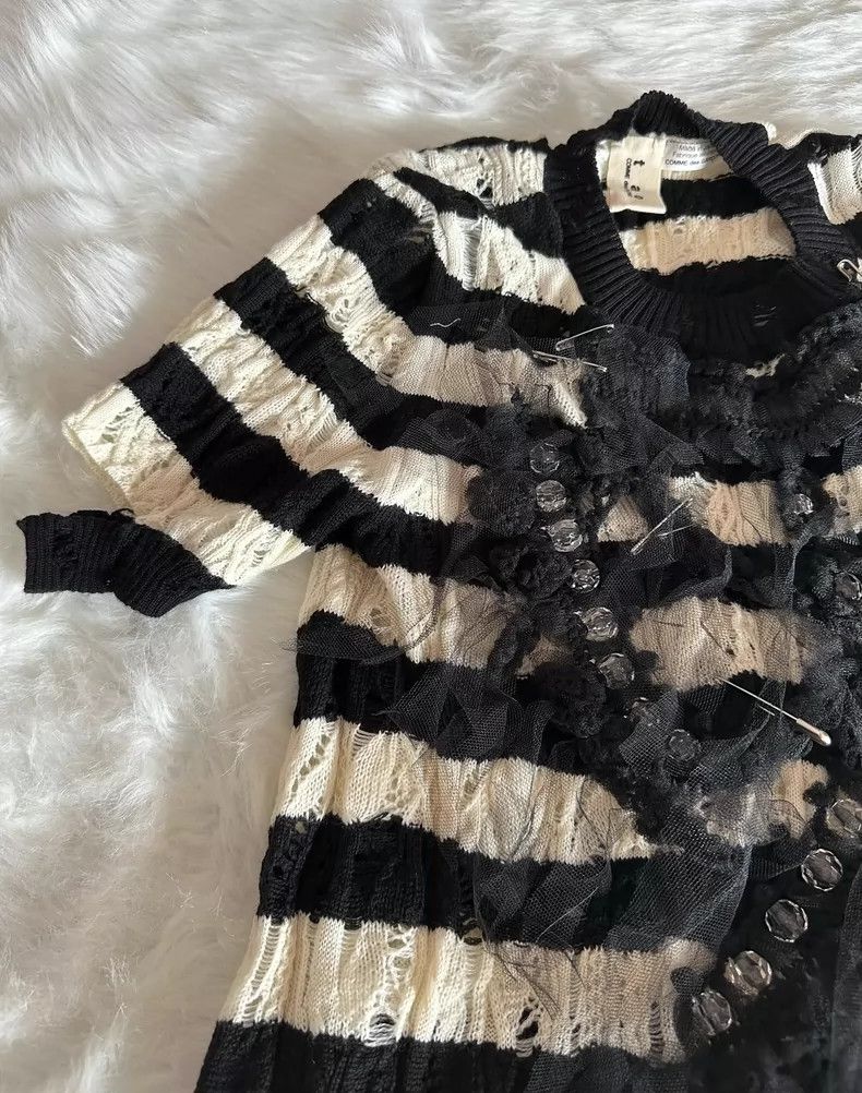 Comme des Garcons Comme Des Garcons Knitted short sleeves Size S / US 4 / IT 40 - 7 Thumbnail