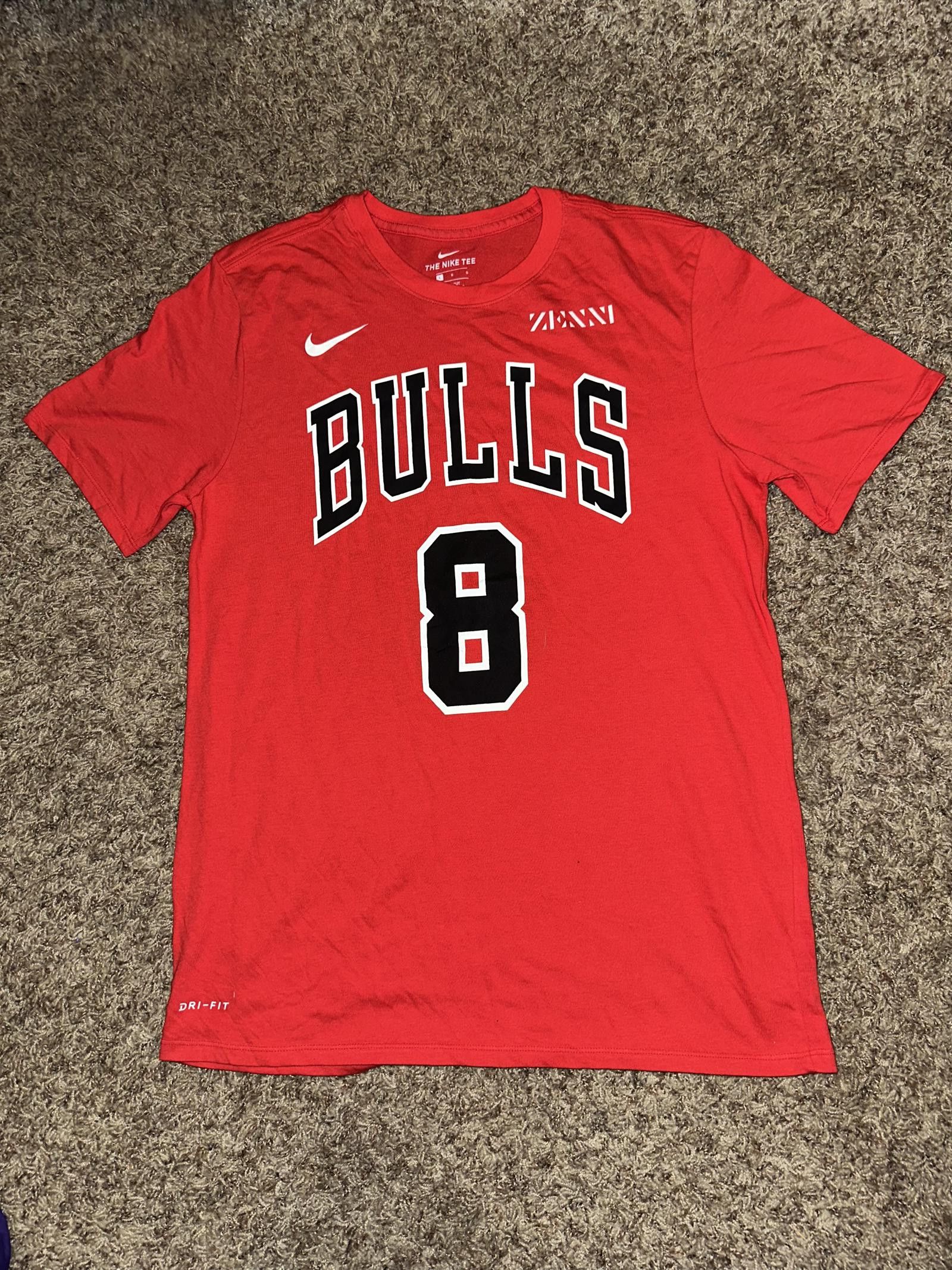 Nike Nike Men's Zach LaVine Chi Bull Icn Zenni N Prfmc T-shirt Size US XXL / EU 58 / 5 - 1 Thumbnail