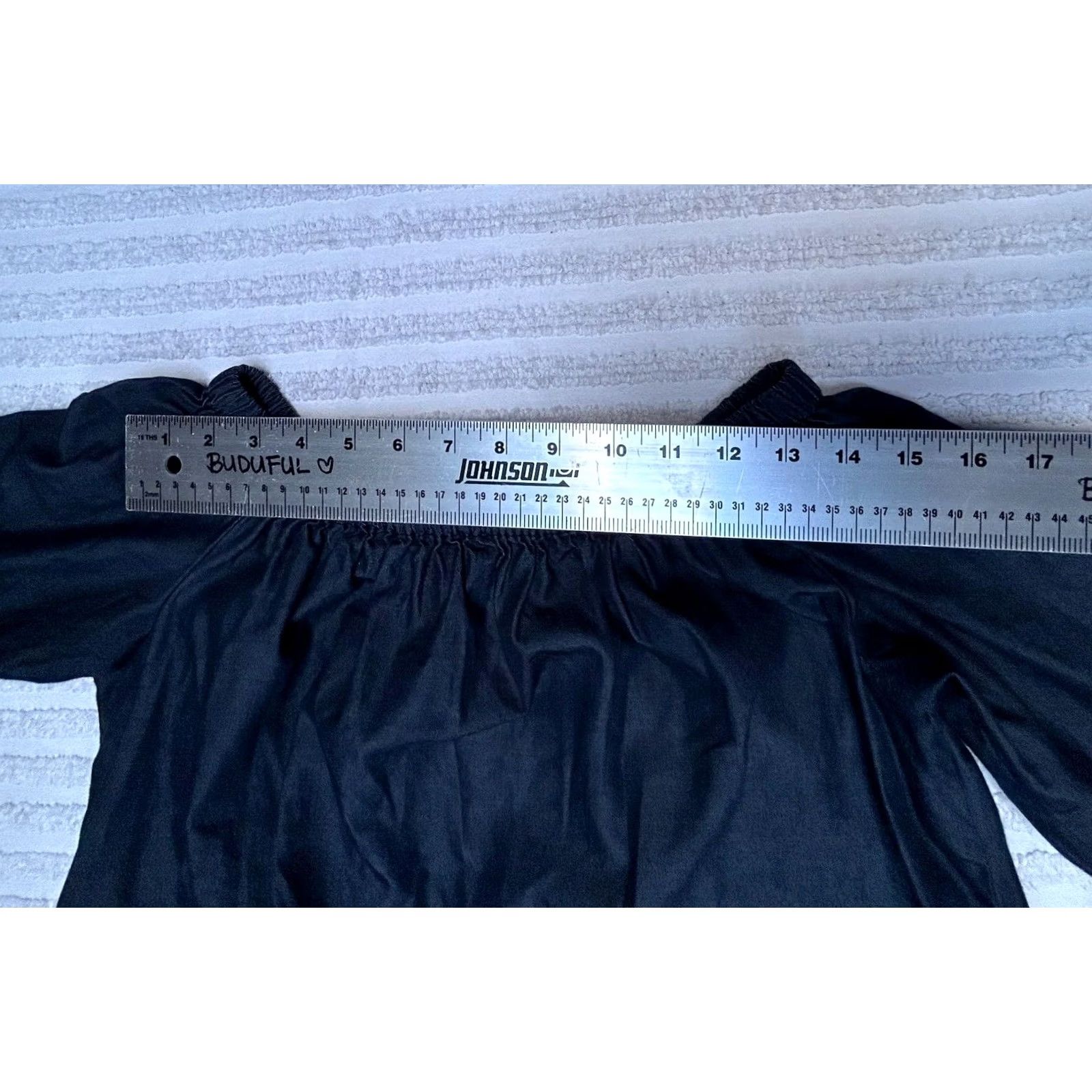 Polo Ralph Lauren Polo Ralph Lauren Women's Off the Shoulder Denim Top 3/4 Sleeves Blue Size 10 Size L / US 10 / IT 46 - 7 Thumbnail